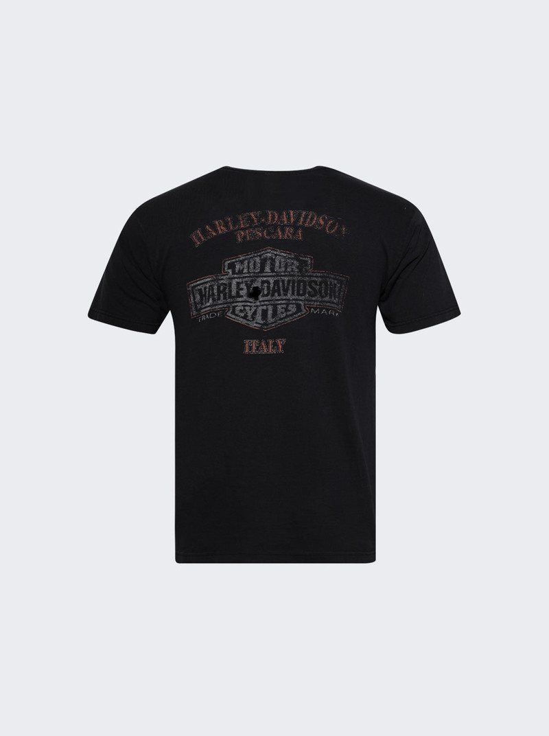 EARTHLING VIP Harley Davidson Vintage Tee Black outlook
