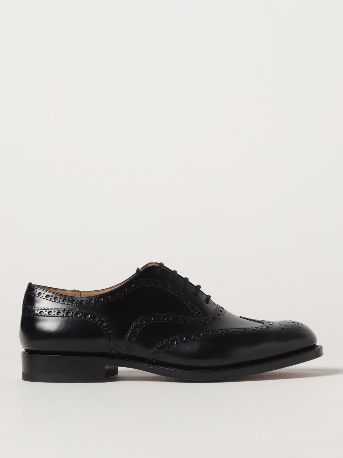 Church's derby shoes in leather with brogue pattern - 1