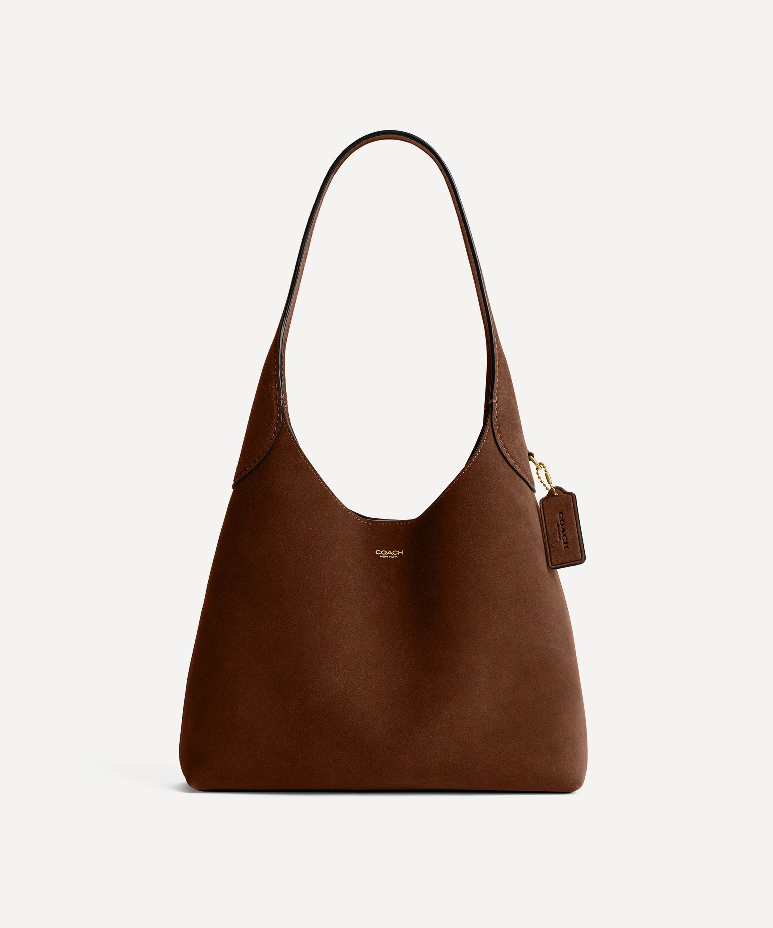 Brooklyn Suede Shoulder Bag 28 - 1