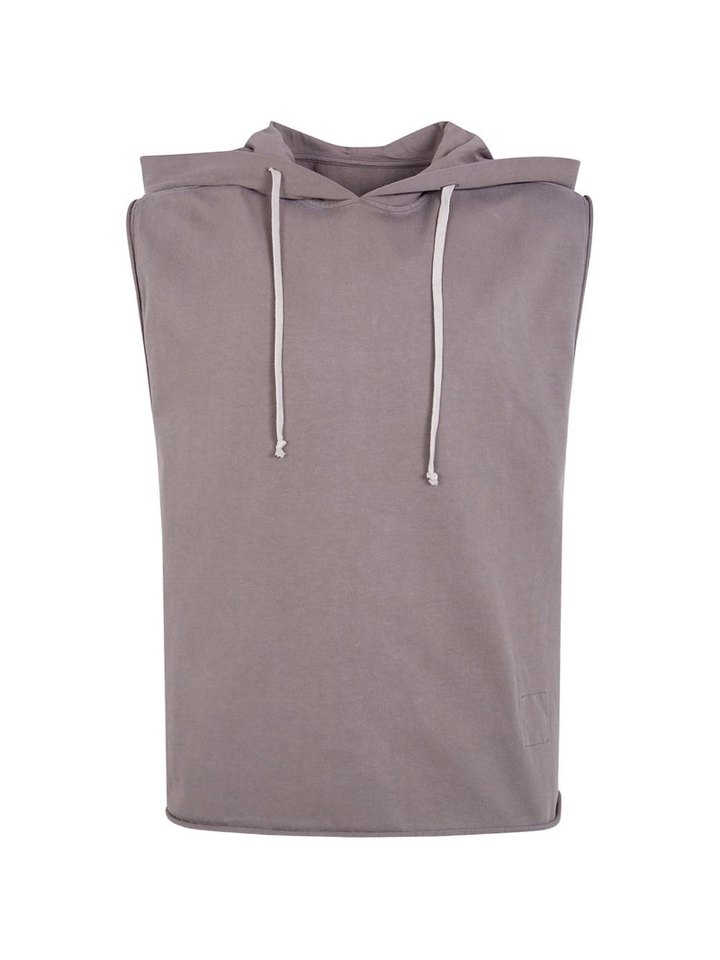 sleeveless drawstring hoodie 1