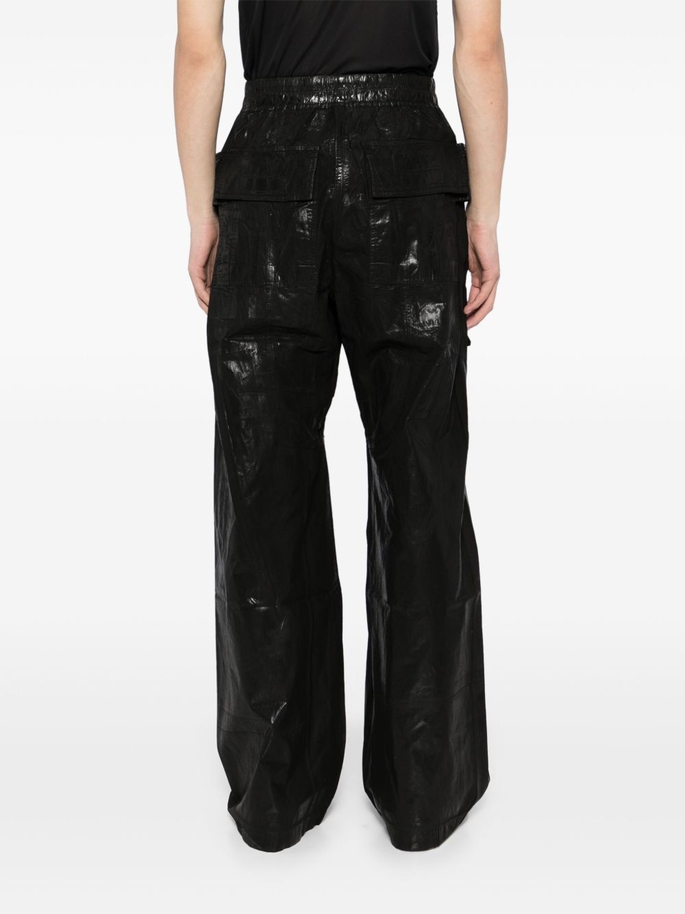 Hollywood creatch wide cargo trousers - 4