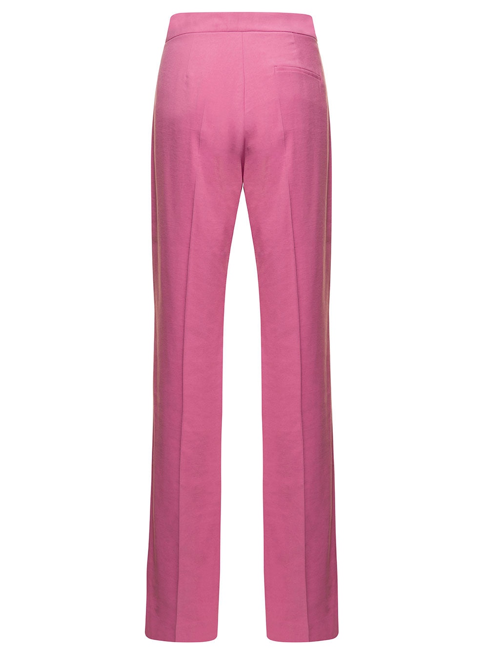 THE ANDAMANE - The Andamane Women Pink Straight Trousers Galdys In Viscose Woman - 2