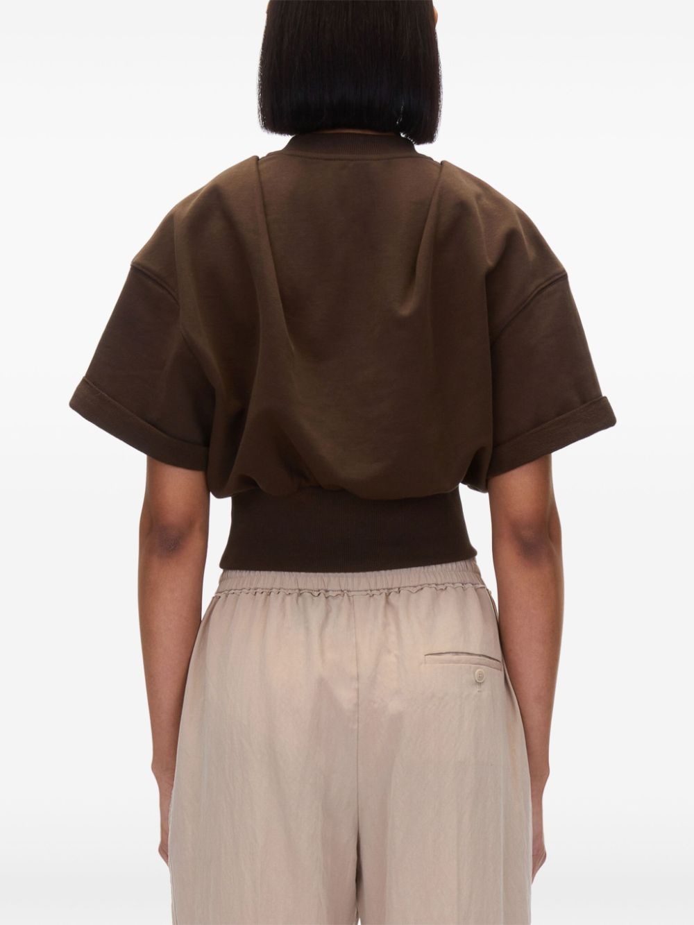 V-neck cotton T-shirt - 5