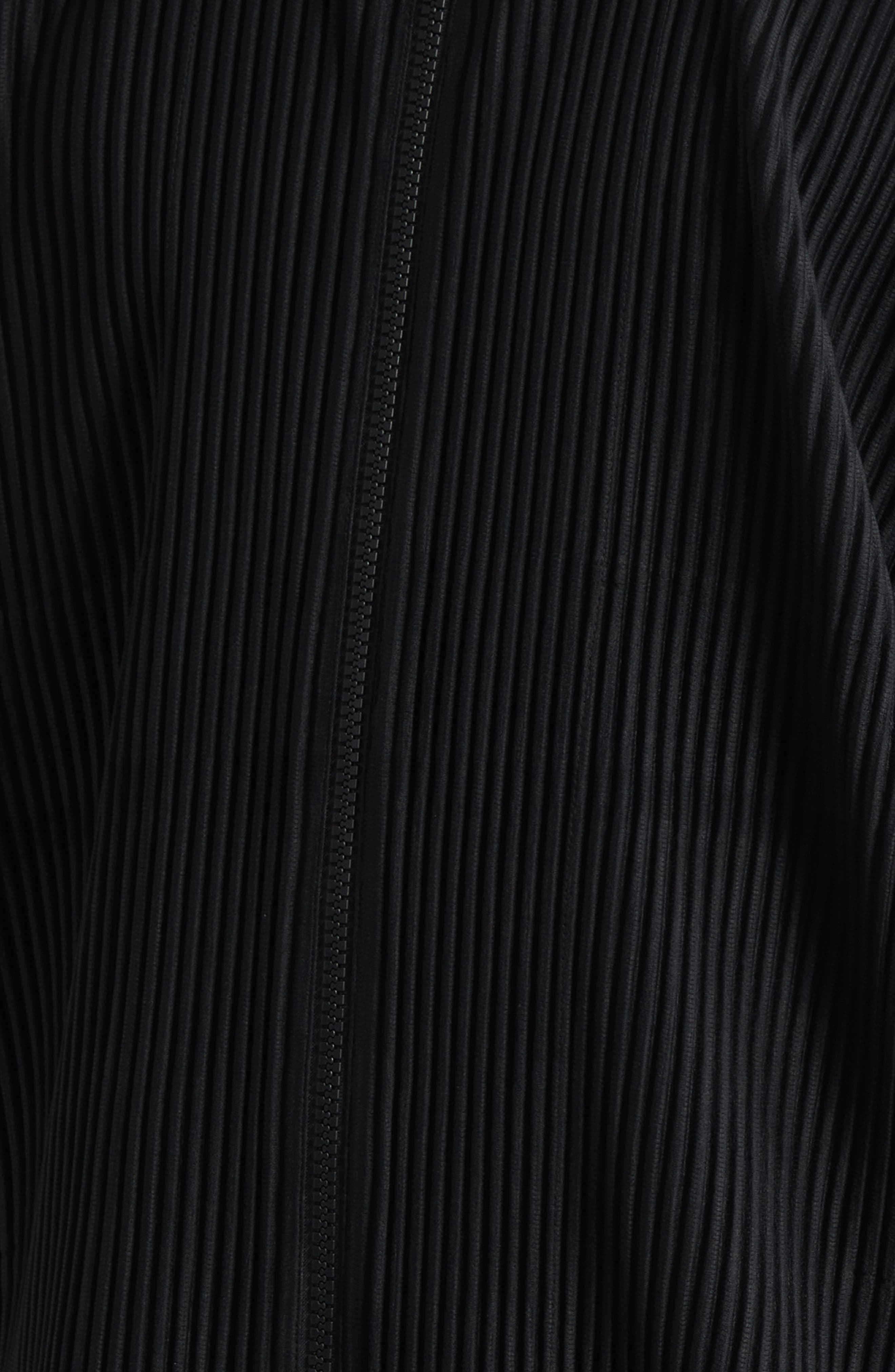 Homme Plissé Issey Miyake Monthly Colors May Pleated Hooded Jacket in Black at Nordstrom - 5