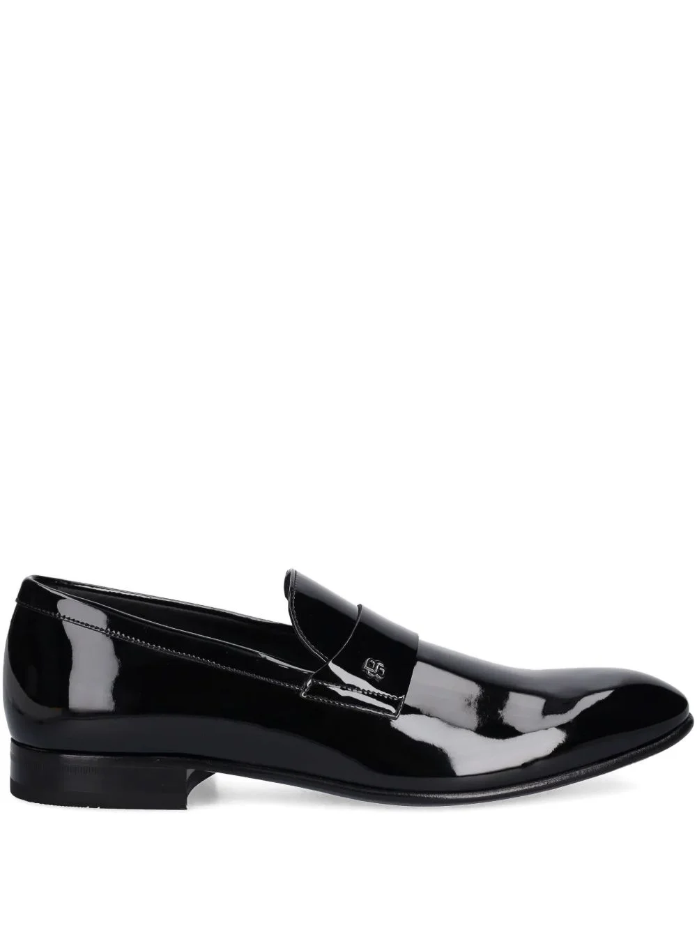 logo-detail penny loafers - 1