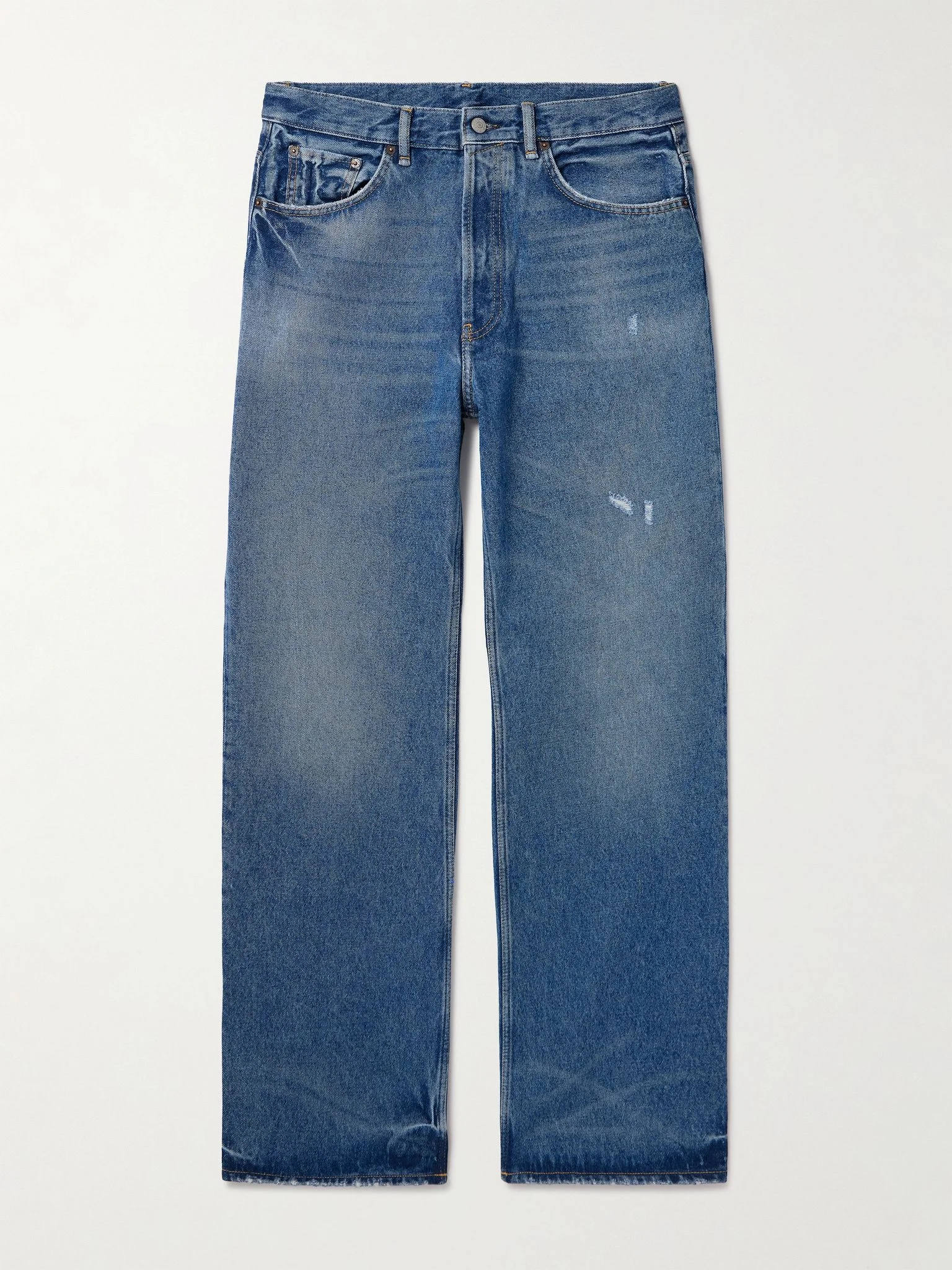 2021M Straight-Leg Jeans Blue - 1