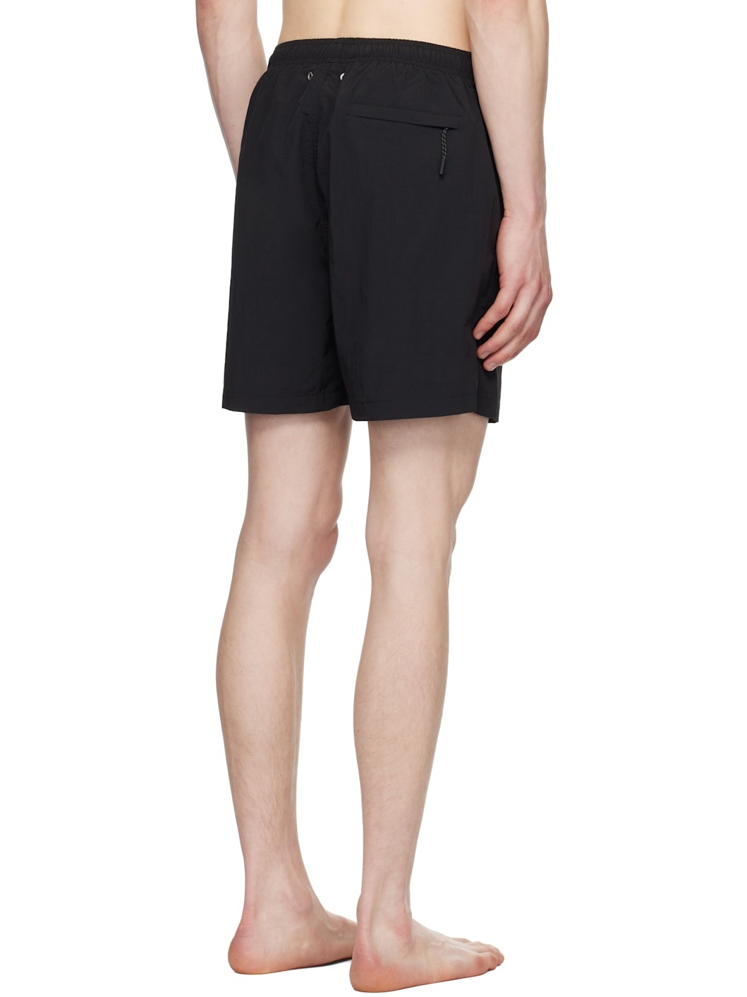 Black Hauge Recycled Nylon Swim Shorts - 3