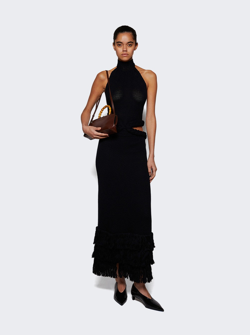 Johanna Ortiz The Unknown Midi Dress Black outlook