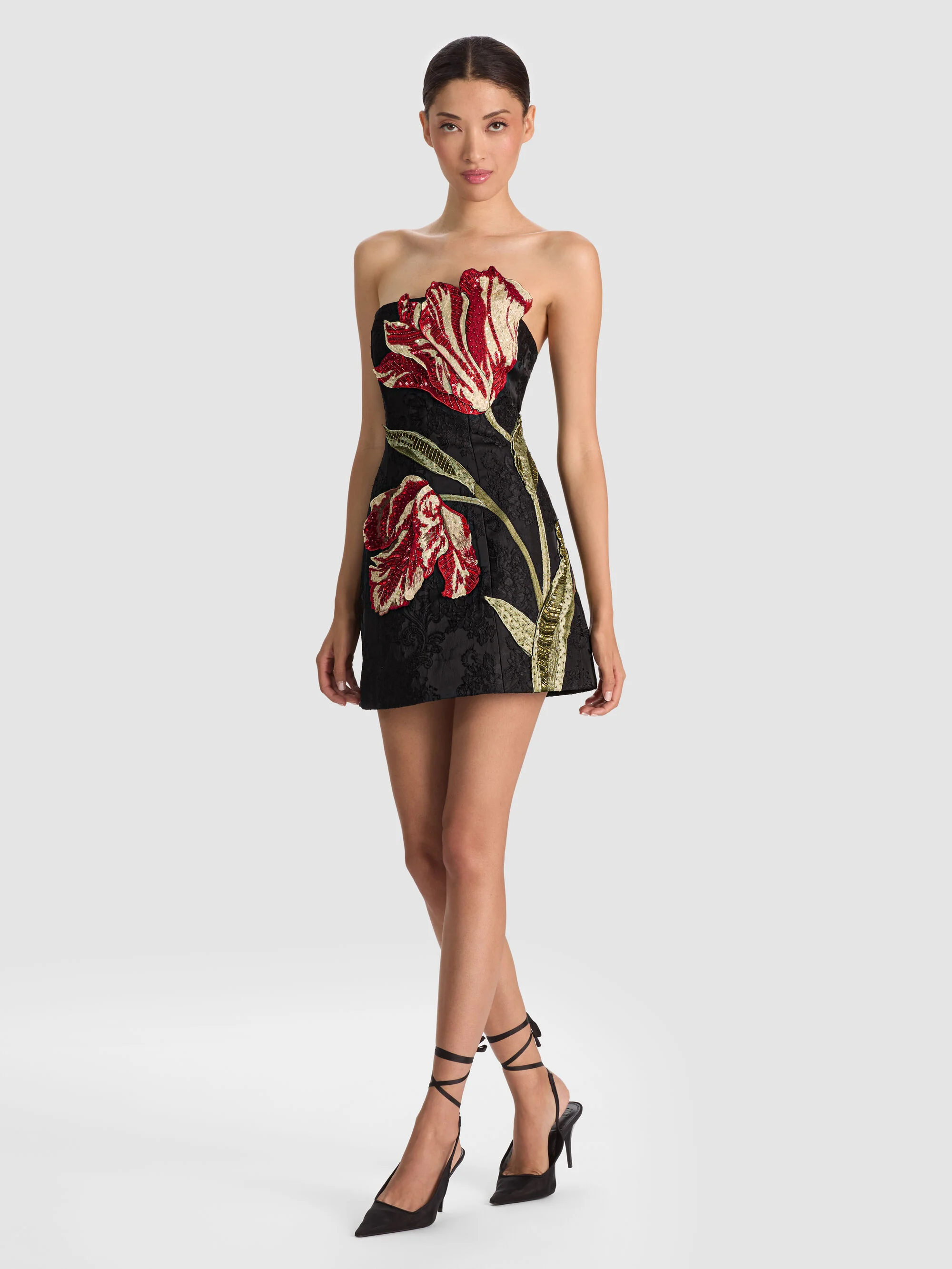 KATIA EMBELLISHED MINI DRESS - 1