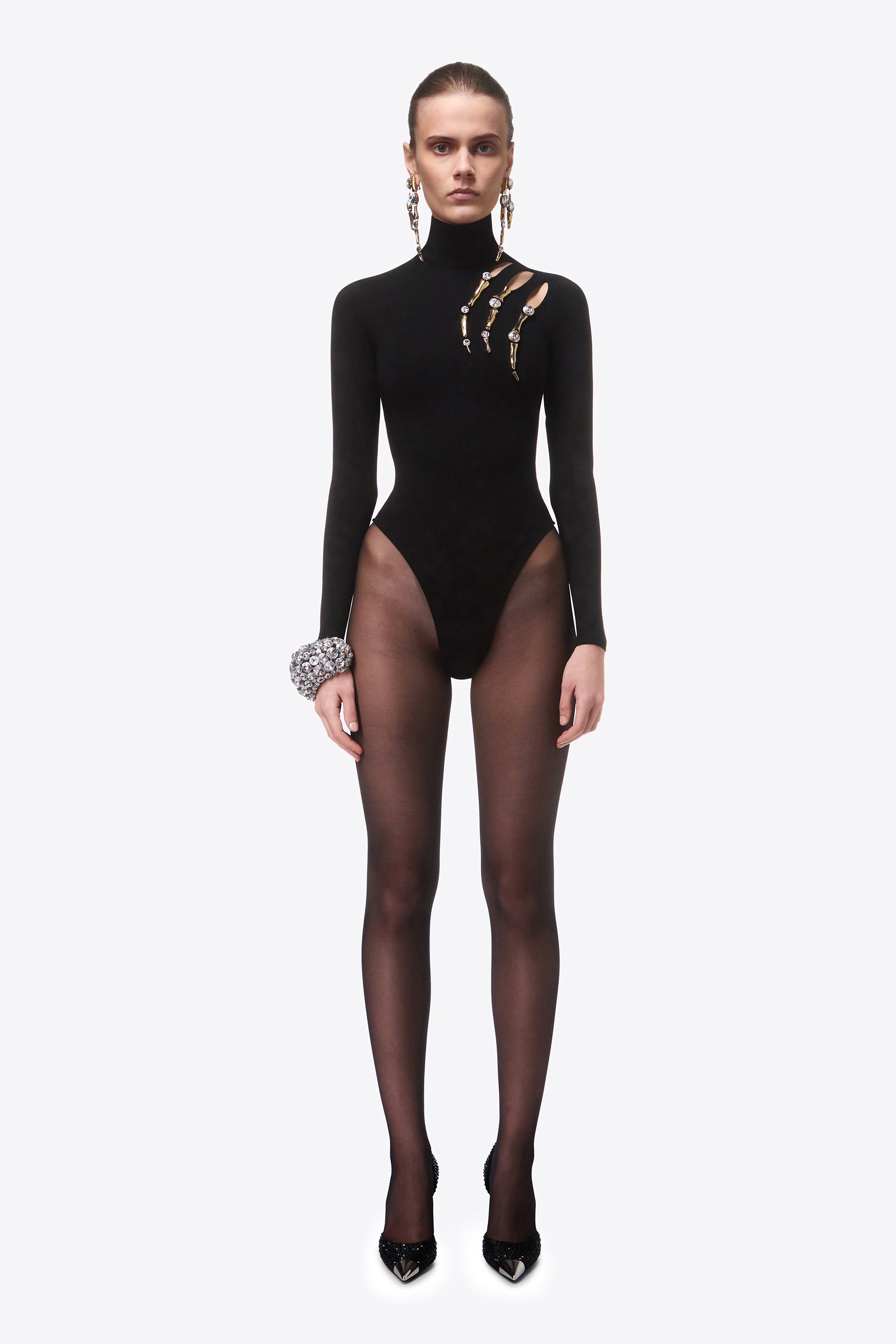 CLAW CUTOUT BODYSUIT - 4