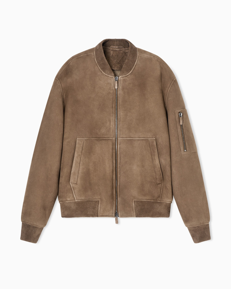ICON MERINO LAMB SUEDE SHEARLING BLOUSON 1