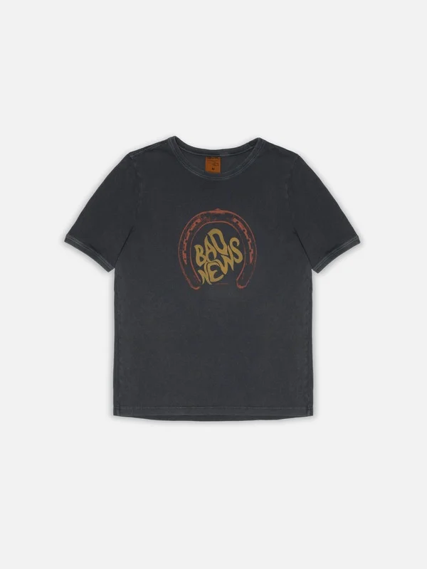 Ricky Bad News T-Shirt Antracite - 1