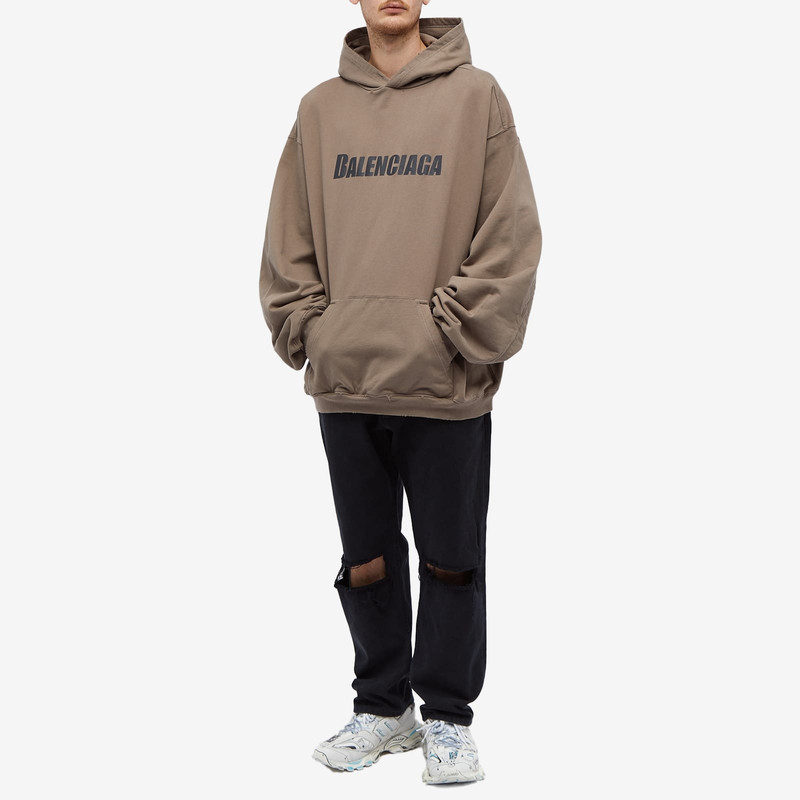BALENCIAGA Balenciaga Boxy Popover Hoodie outlook