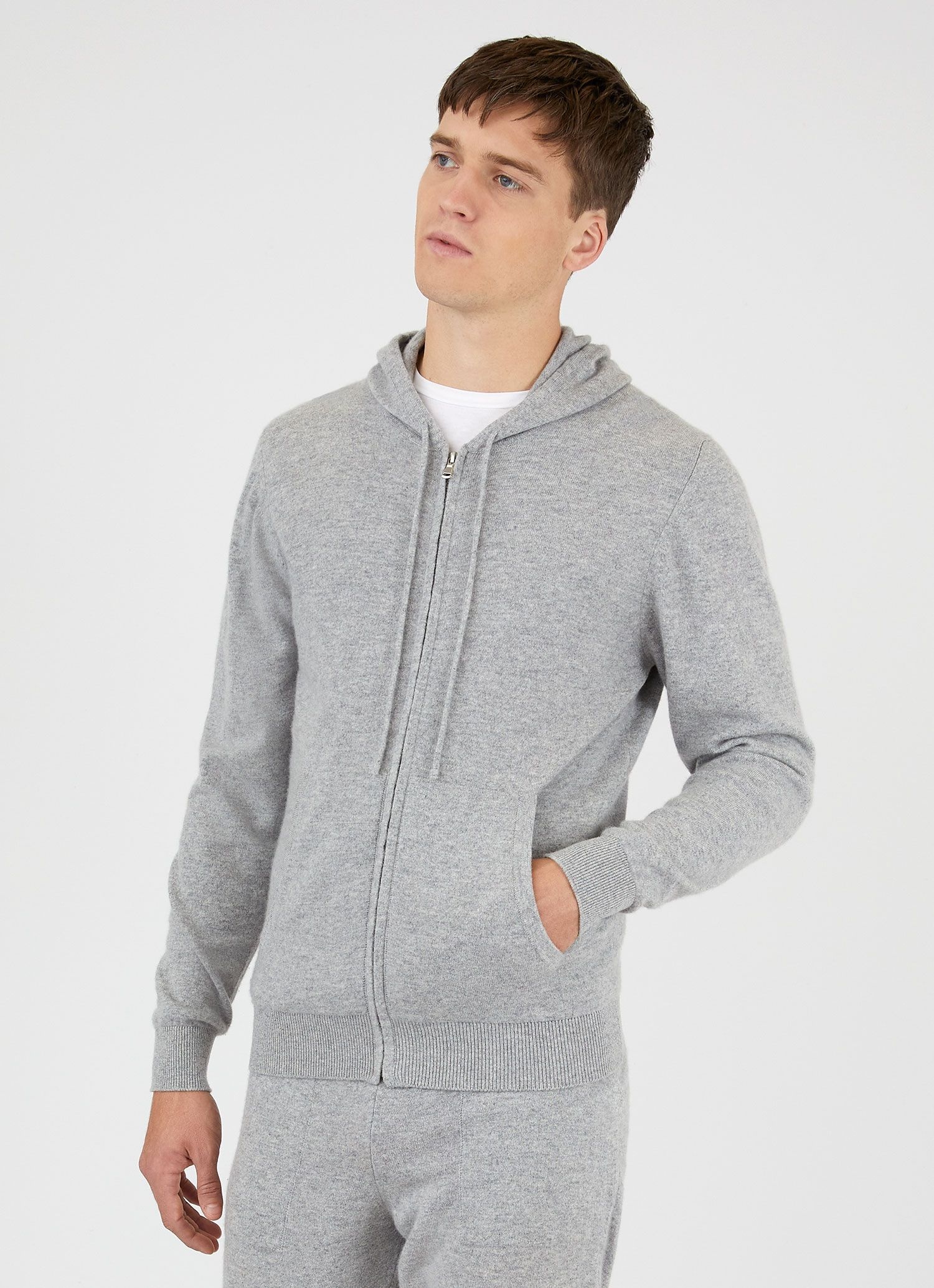 Cashmere Zip Hoody - 2