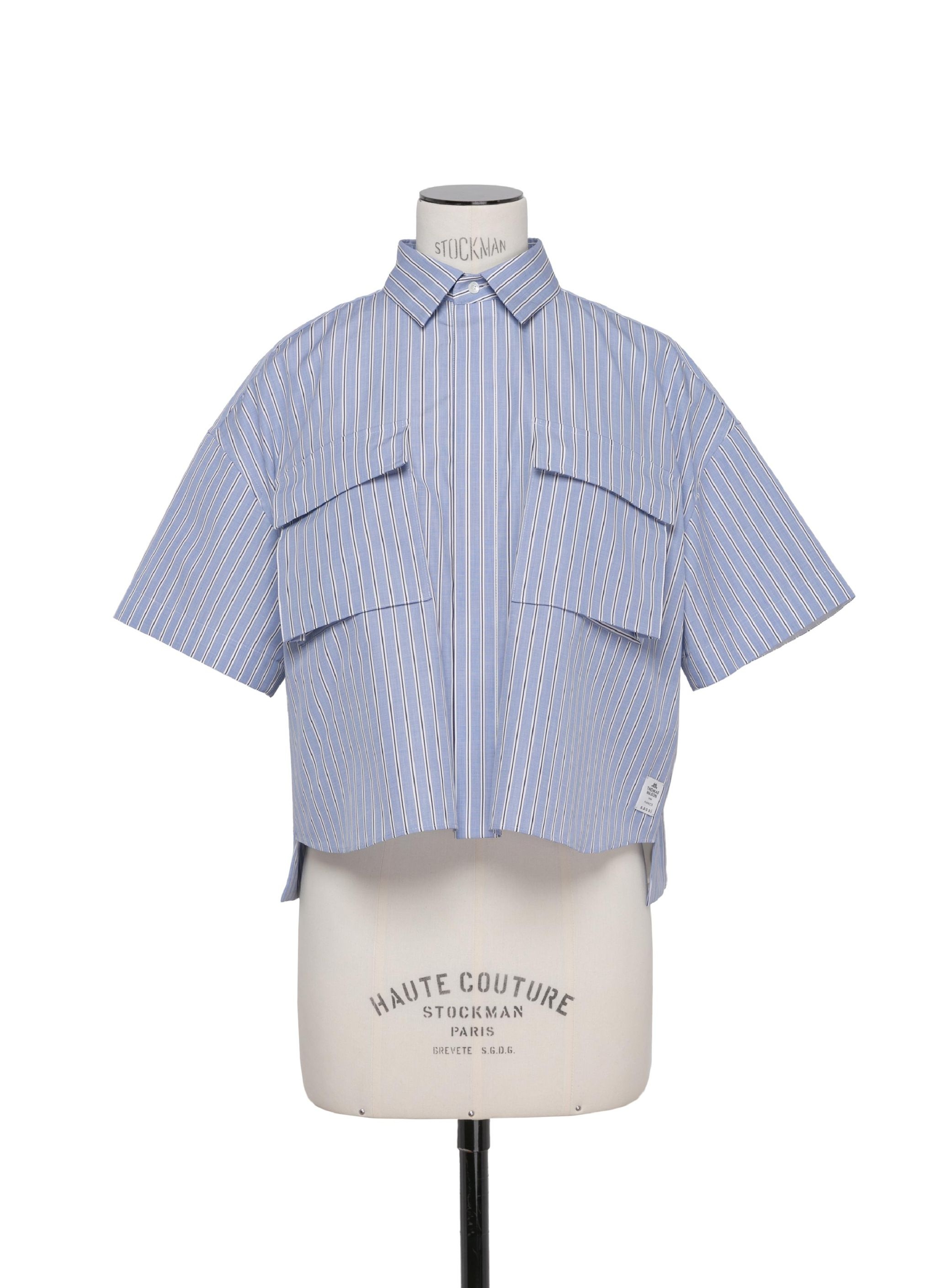 sacai Thomas Mason Cotton Poplin Shirt | sacai | REVERSIBLE