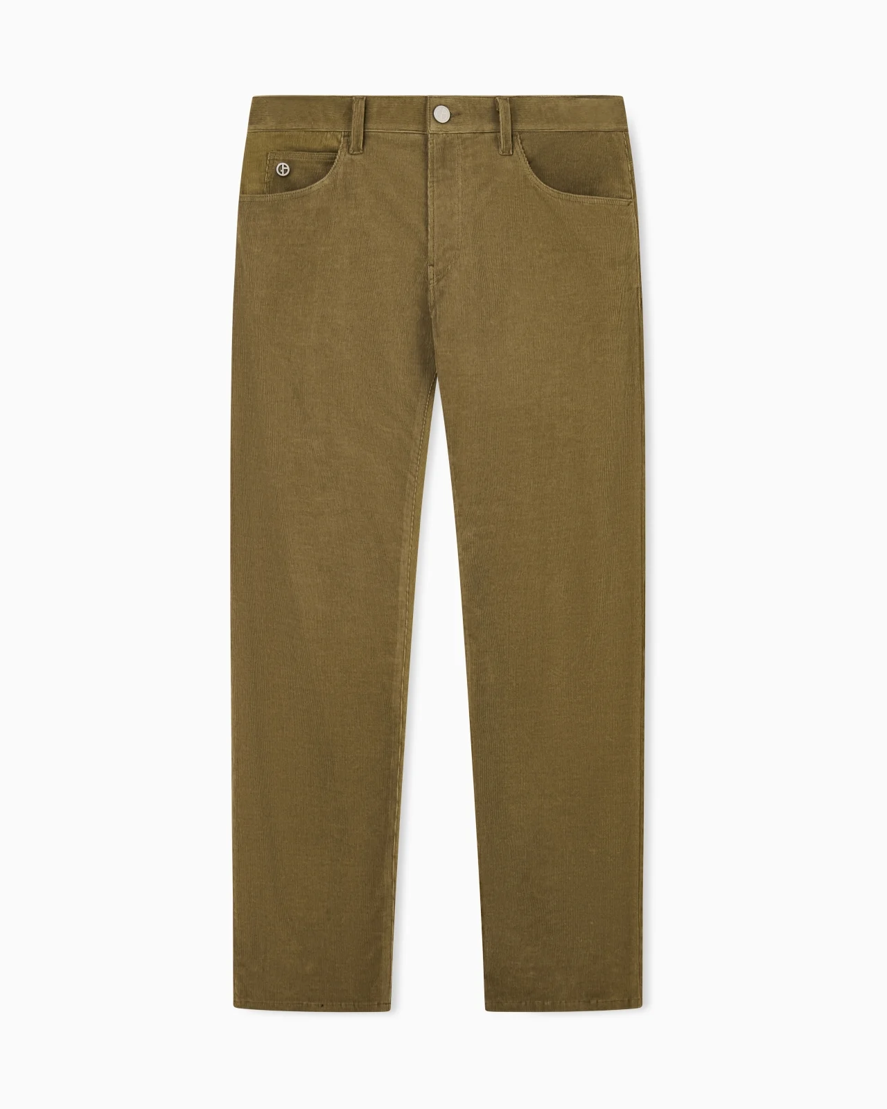 FIVE-POCKET CORDUROY TROUSERS IN A CASHMERE BLEND - 1