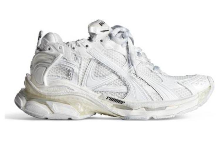 Balenciaga Cargo Sneakers 'Light Beige Microfiber and Mesh' 772774W3RMU9000 - 2