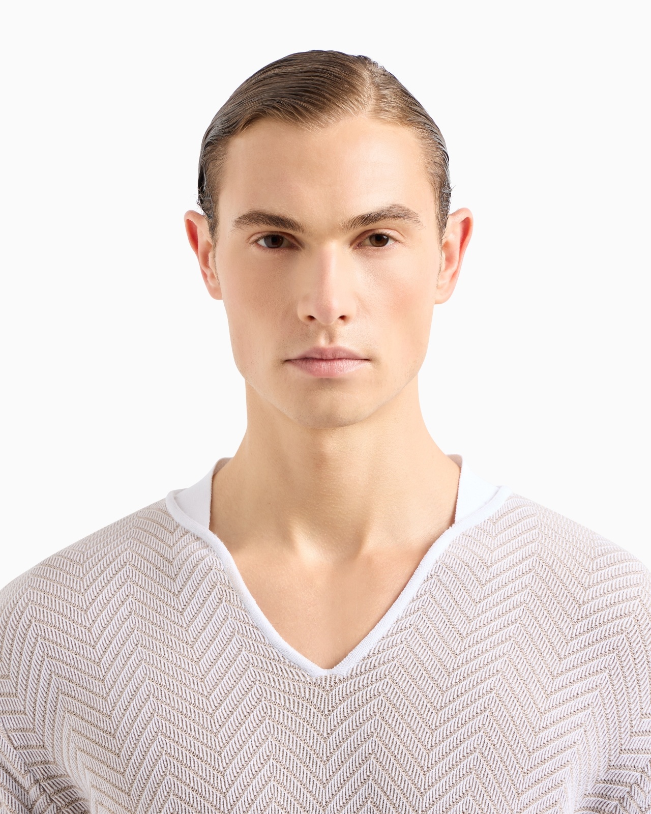 CASHMERE, VISCOSE AND SILK JACQUARD JUMPER - 5