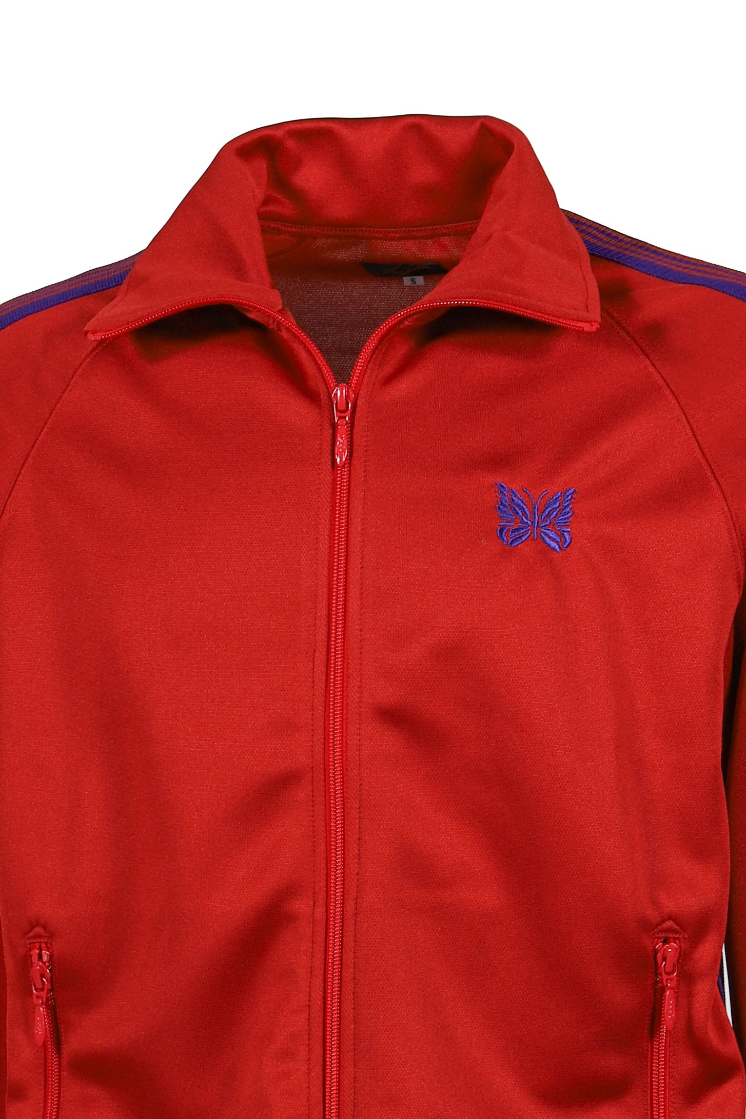 TRACK JACKET - POLY SMOOTH / RED - 5