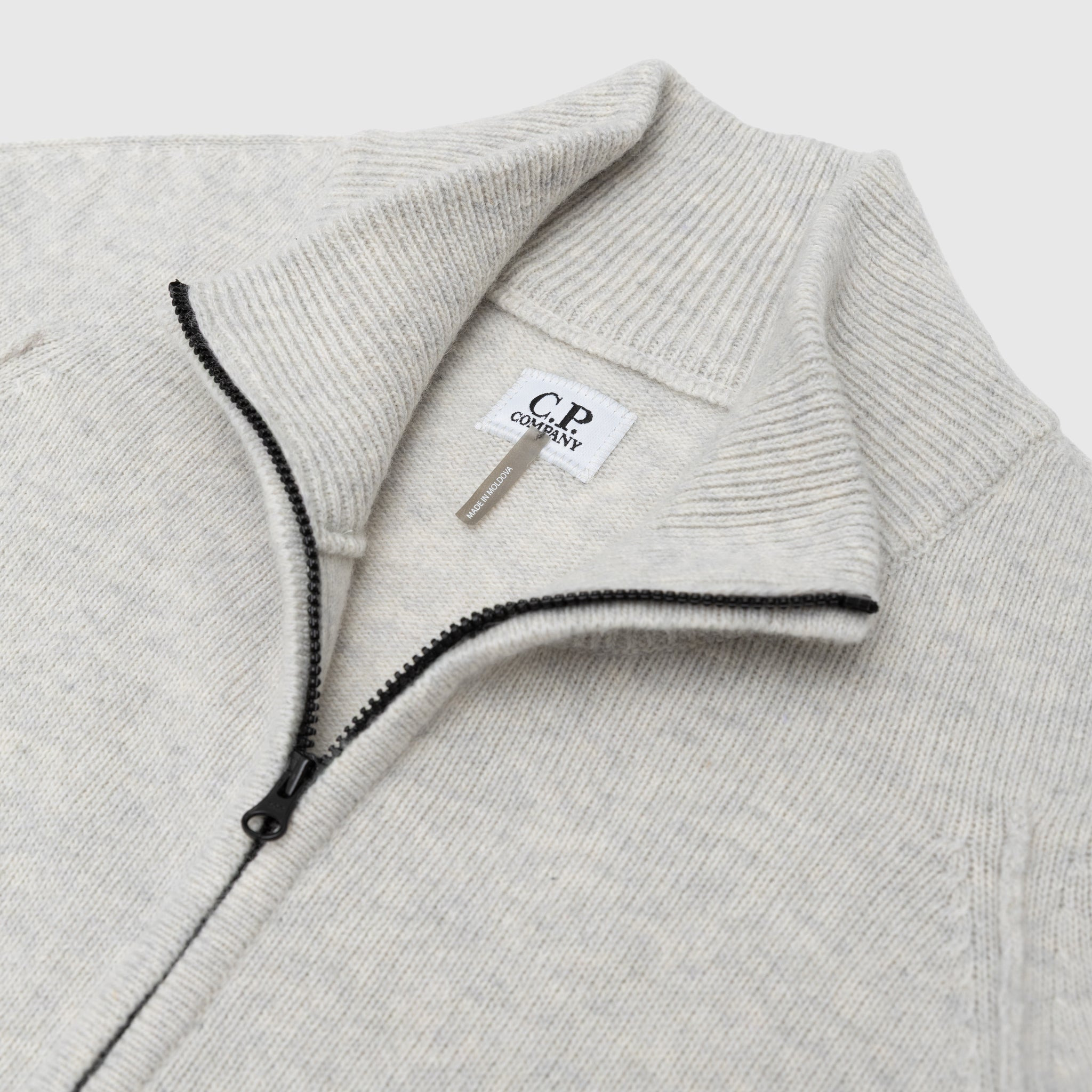 LAMBSWOOL GRS HALF ZIP SWEATER - 2