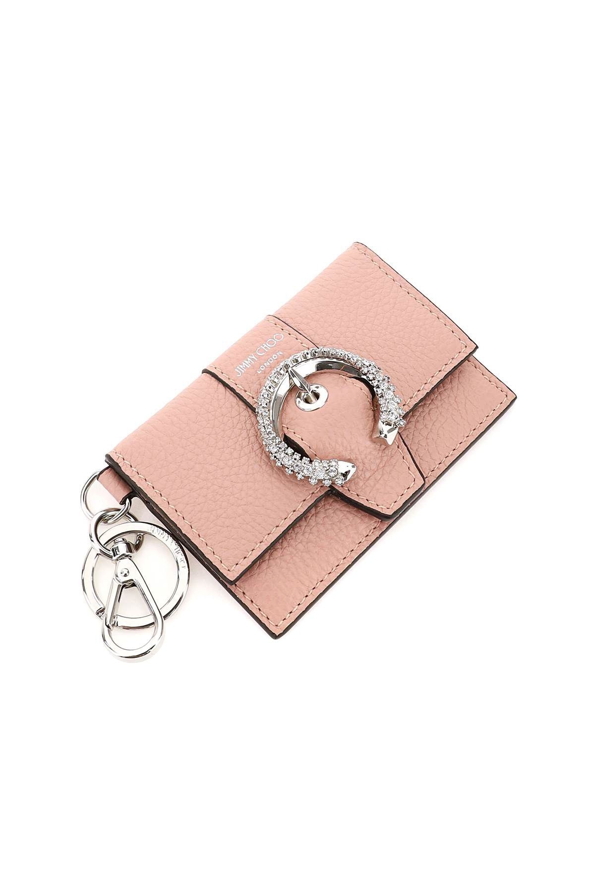 FLAP CARDHOLDER WITH CRYSTAL BUCKLE - 5