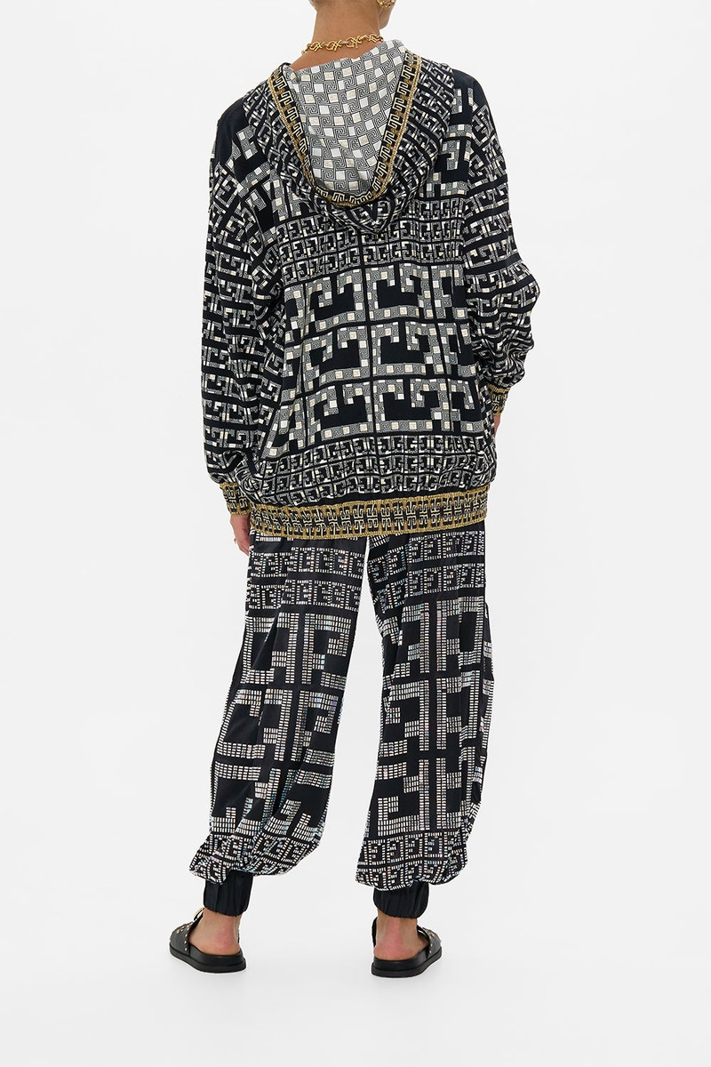 SILK HEM BAND BOYFRIEND HOODIE 3