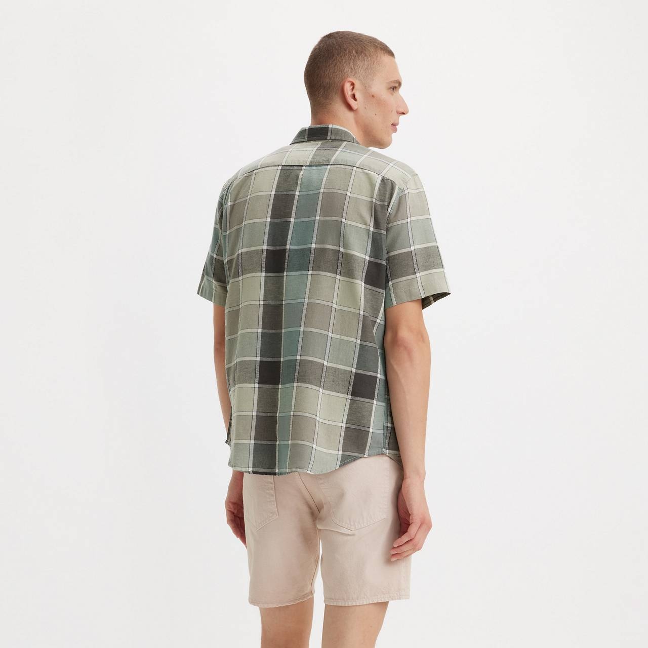 SHORT SLEEVE CLASSIC STANDARD FIT SHIRT - 3