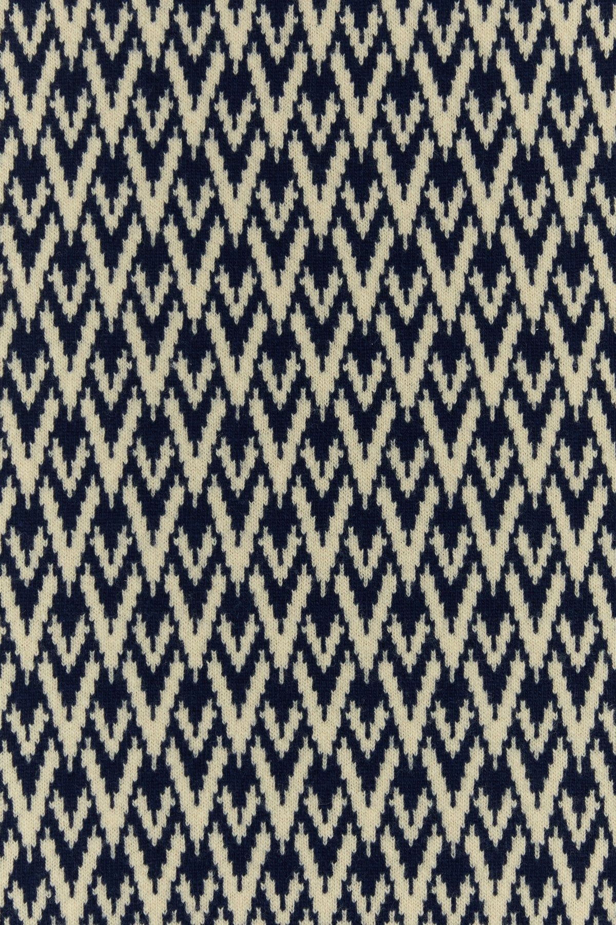 Embroidered wool Toute la V scarf - 3