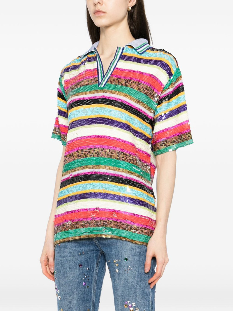 embellished polo shirt 3
