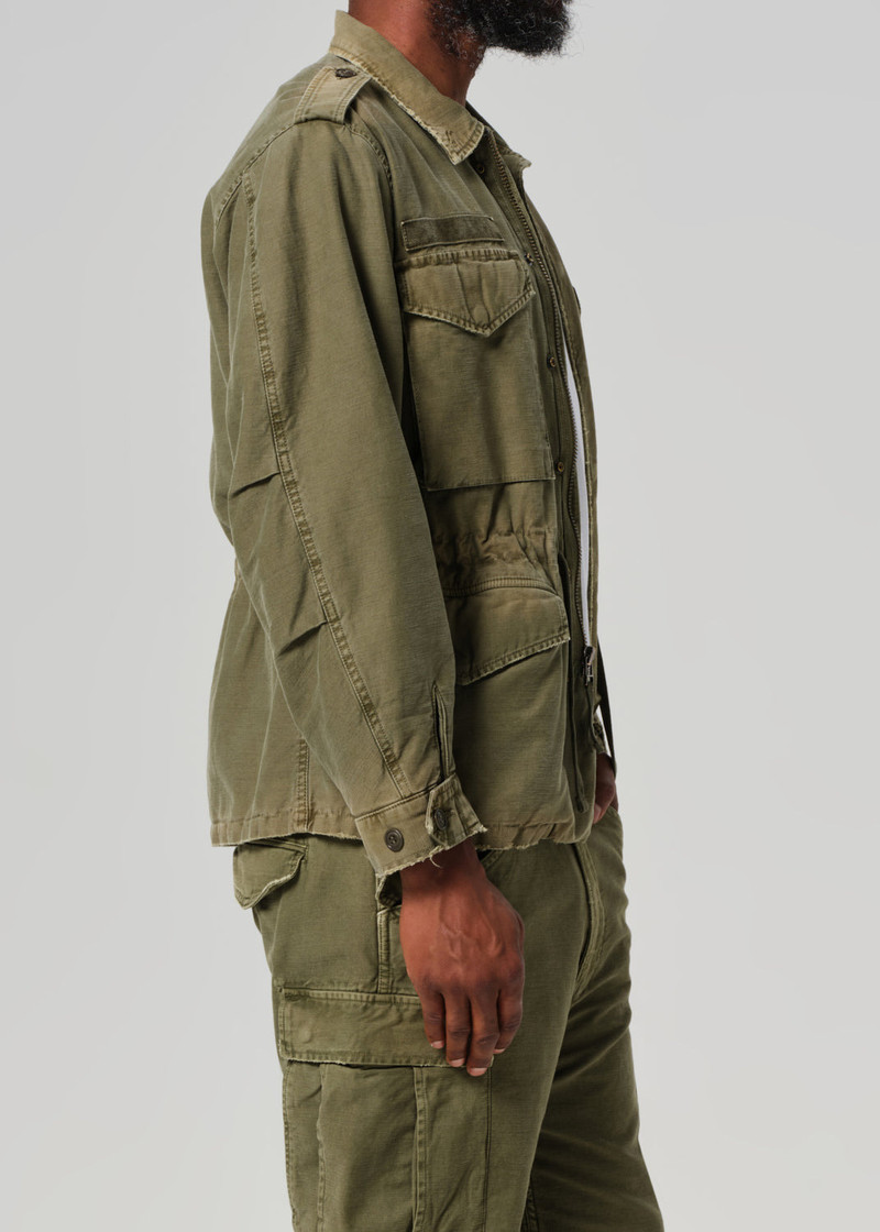 M-51 Utility Jacket In Hiro Green 4
