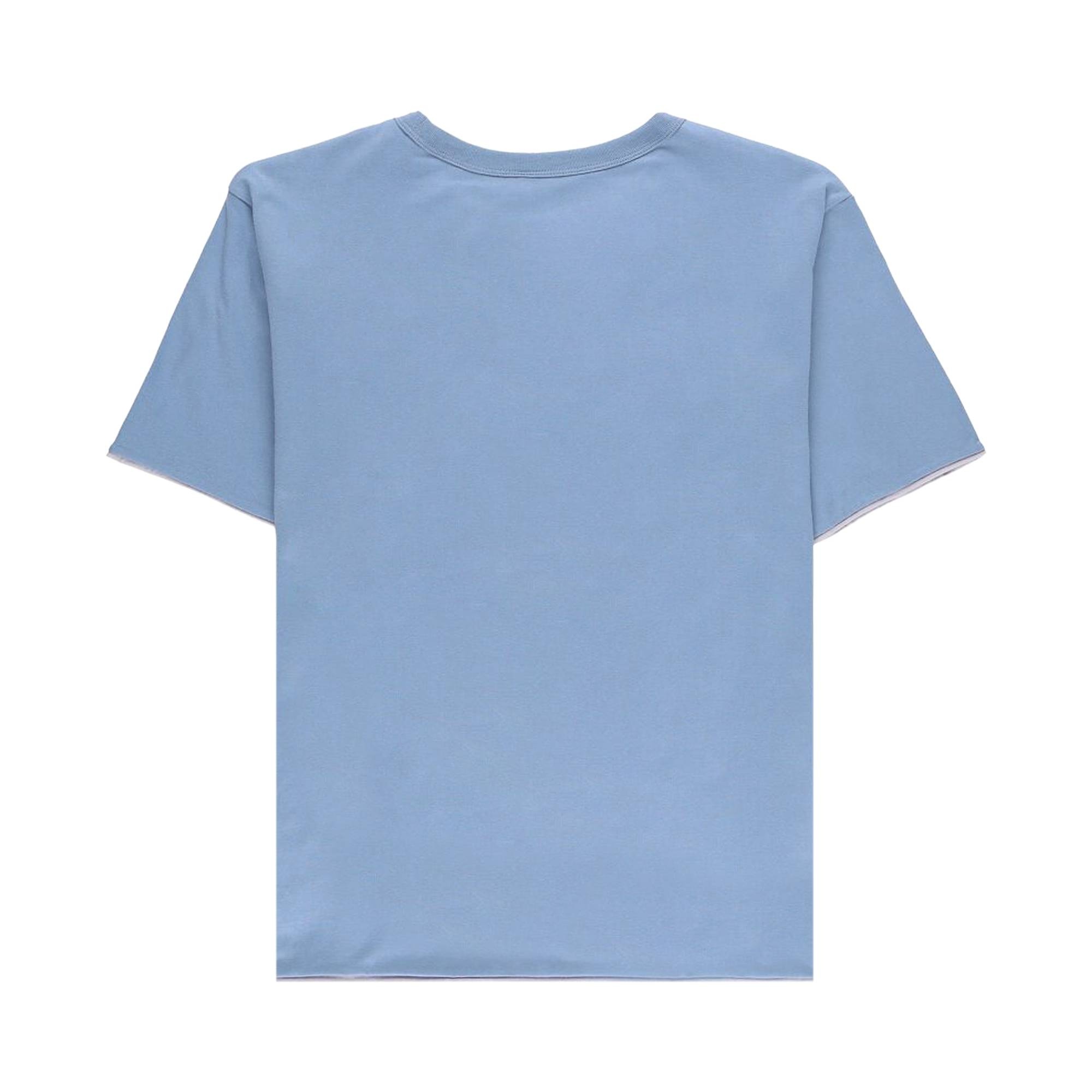 Needles Reversible T-Shirt 'Blue Grey' - 2