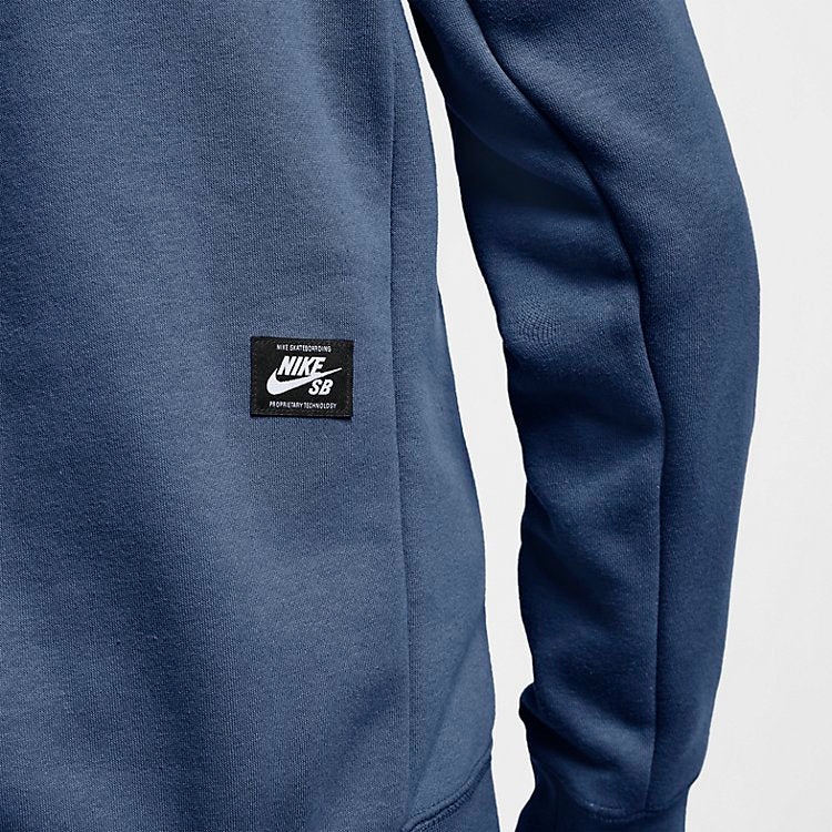 Nike SB Icon Hoodie 'Mystic Navy Vast Grey' AJ9733-469 - 5