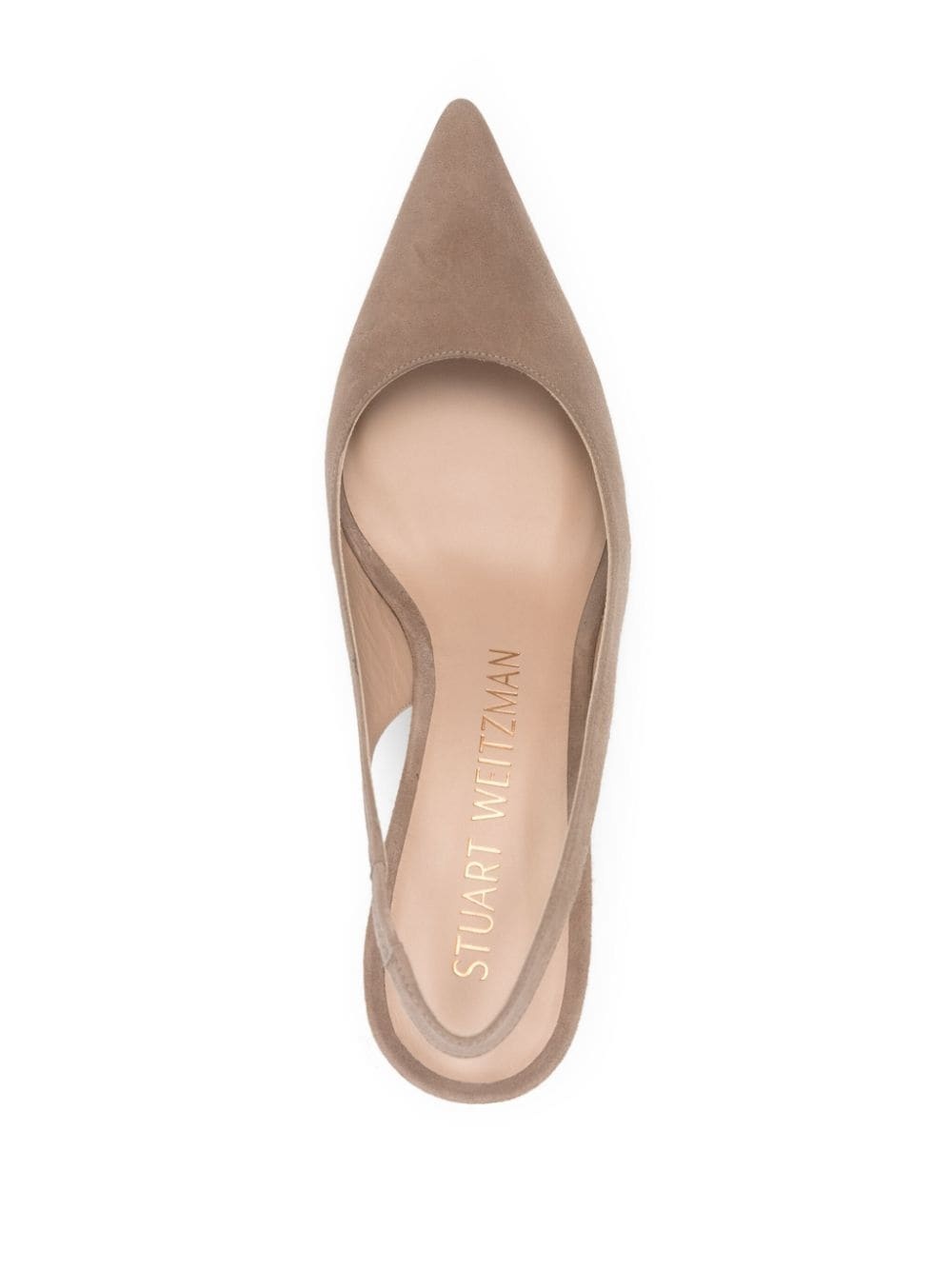 Stuart 75mm suede pumps - 4