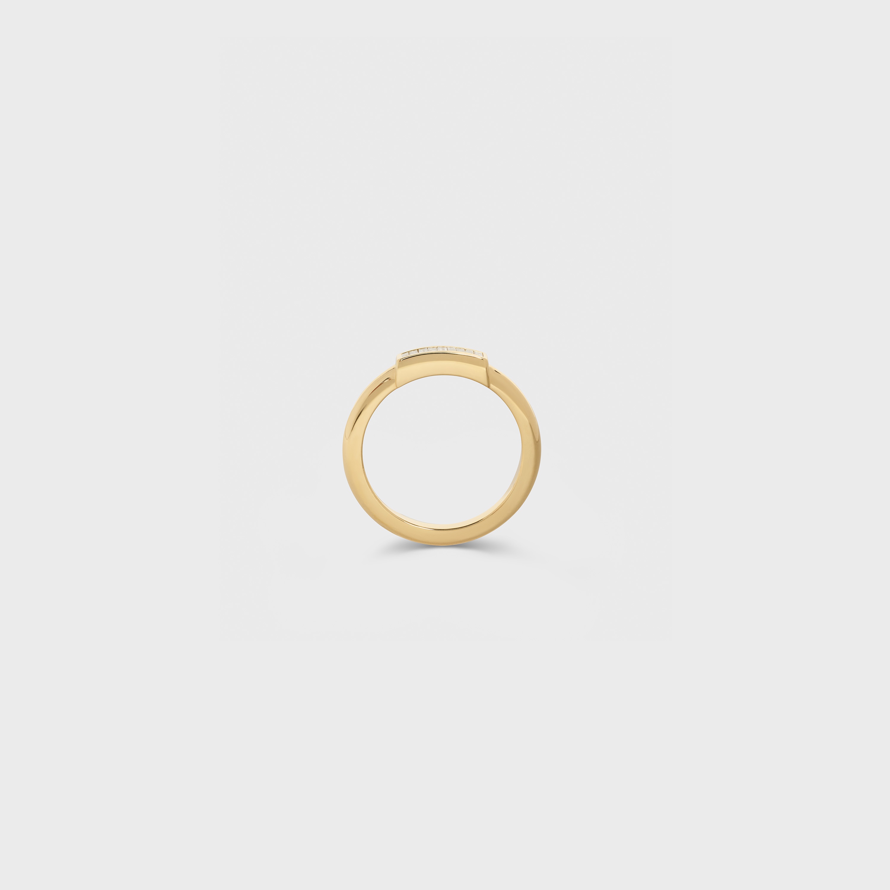 Systeme Ring in Yellow Gold and Diamonds - 1