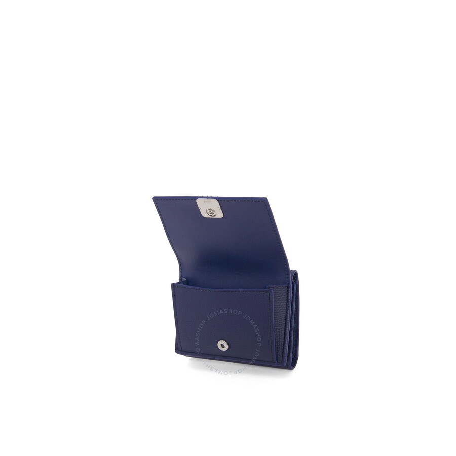 Loewe Anagram Trifold Wallet in Abyss Blue - 3