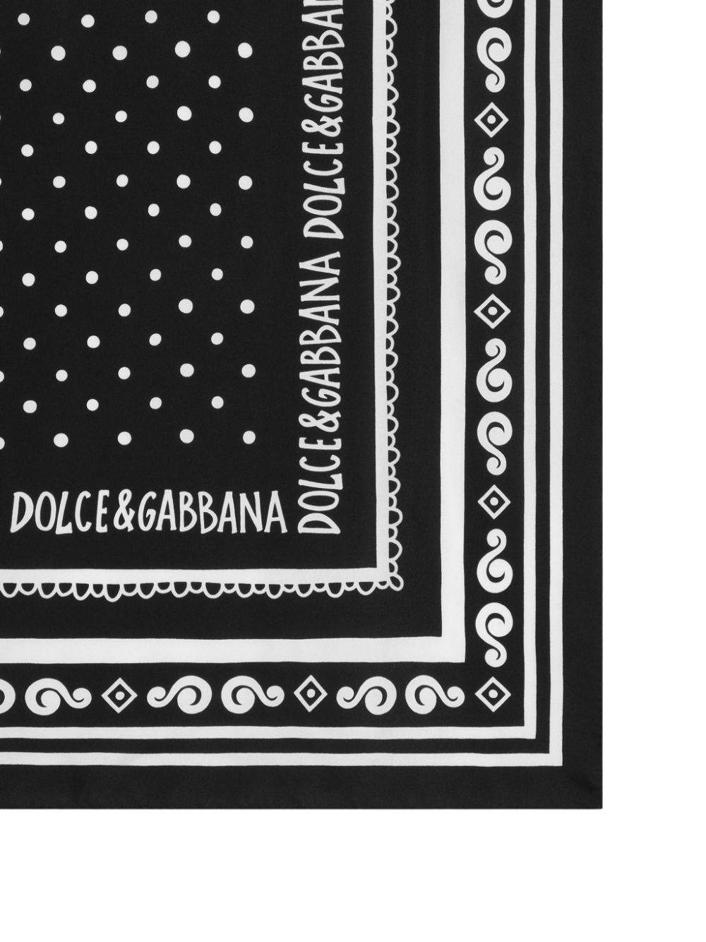 bandana-print scarf - 2