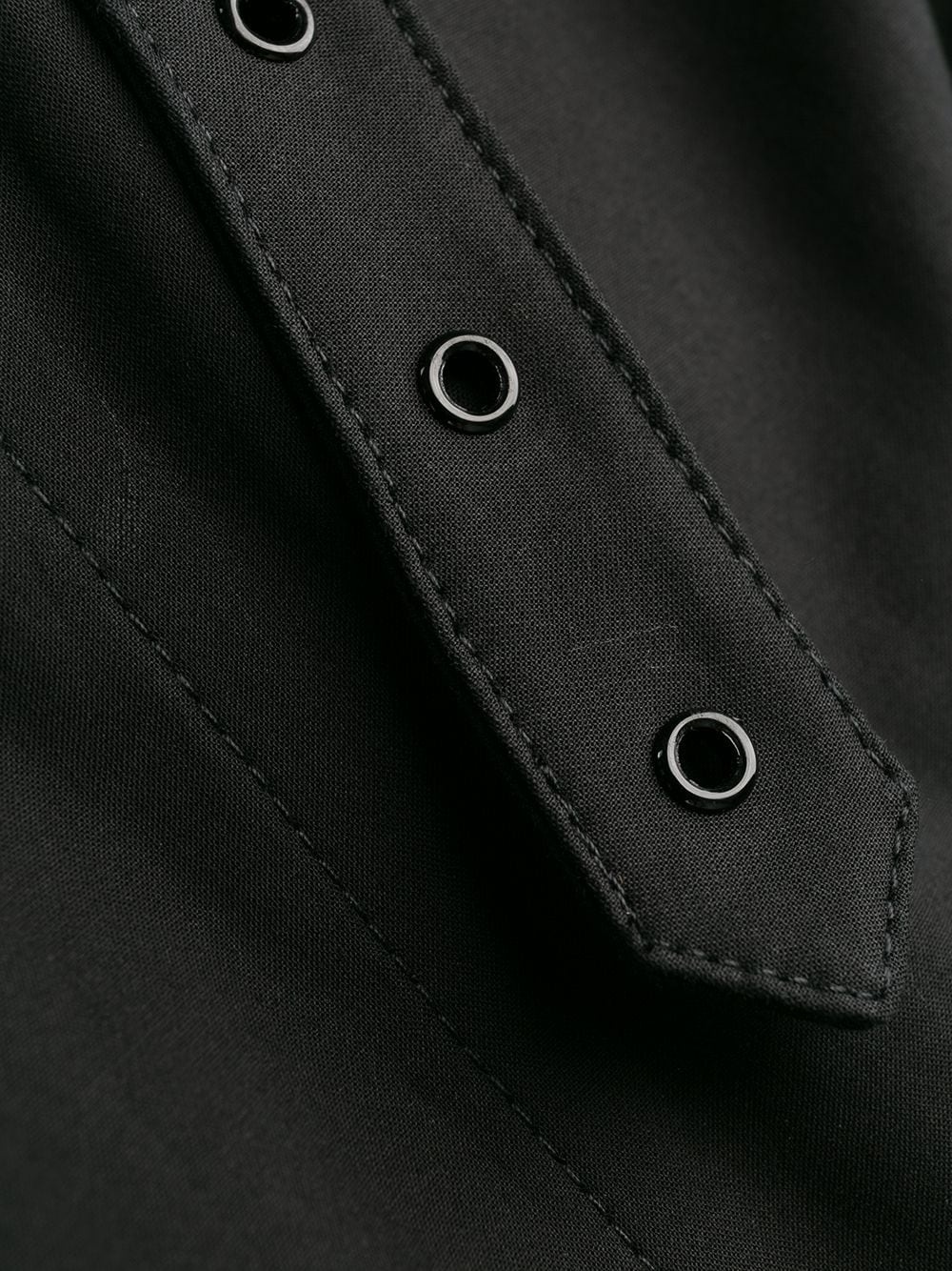 belted car coat - 7