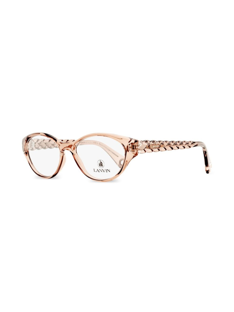 Lanvin oval-frame glasses outlook