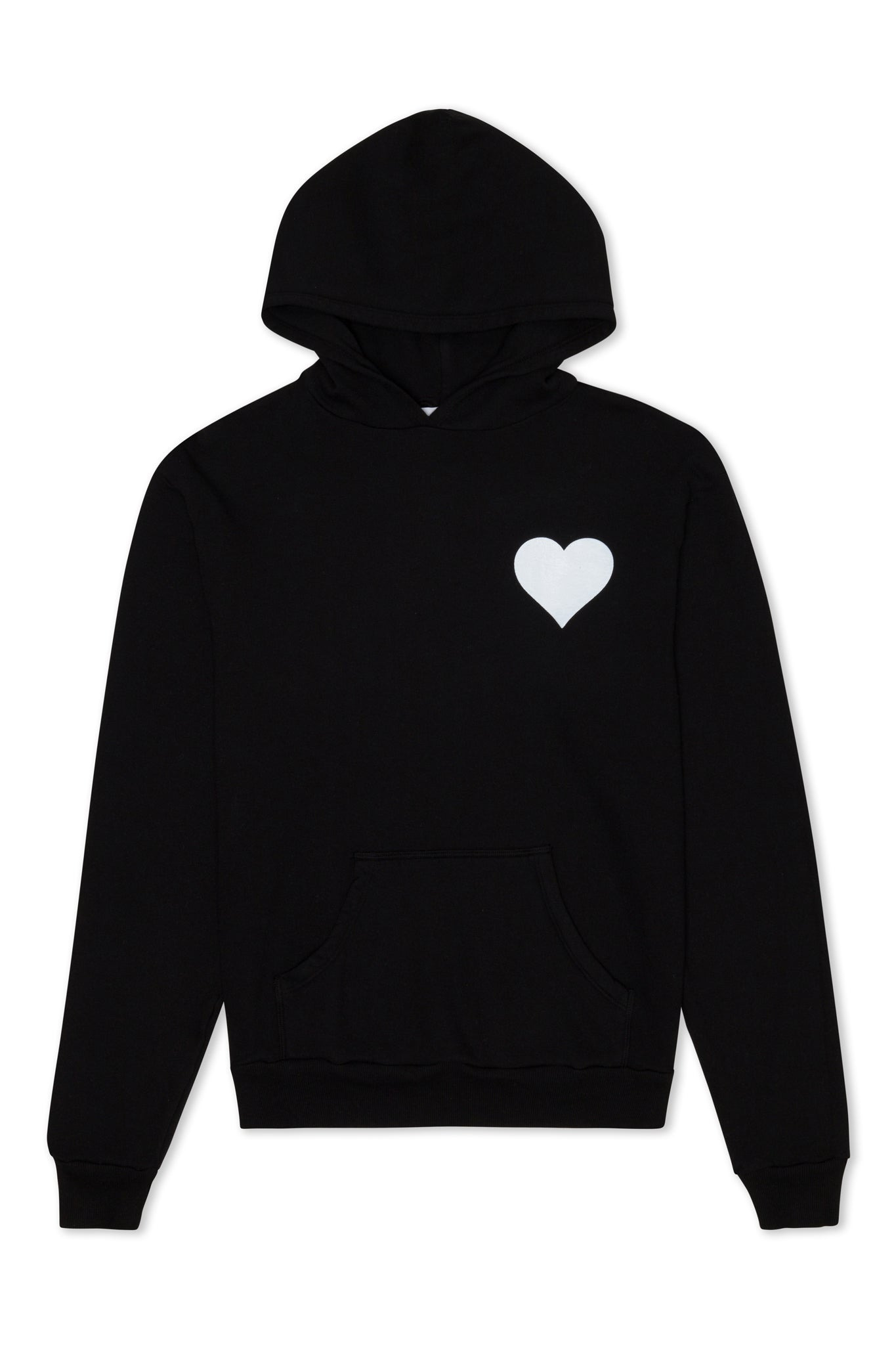 BLACK HEART HOODIE - 4