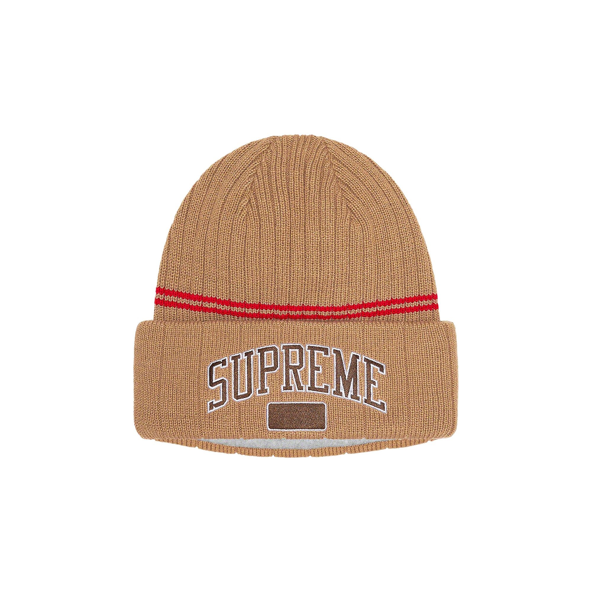 Supreme Fleece Lined Beanie 'Brown' - 1