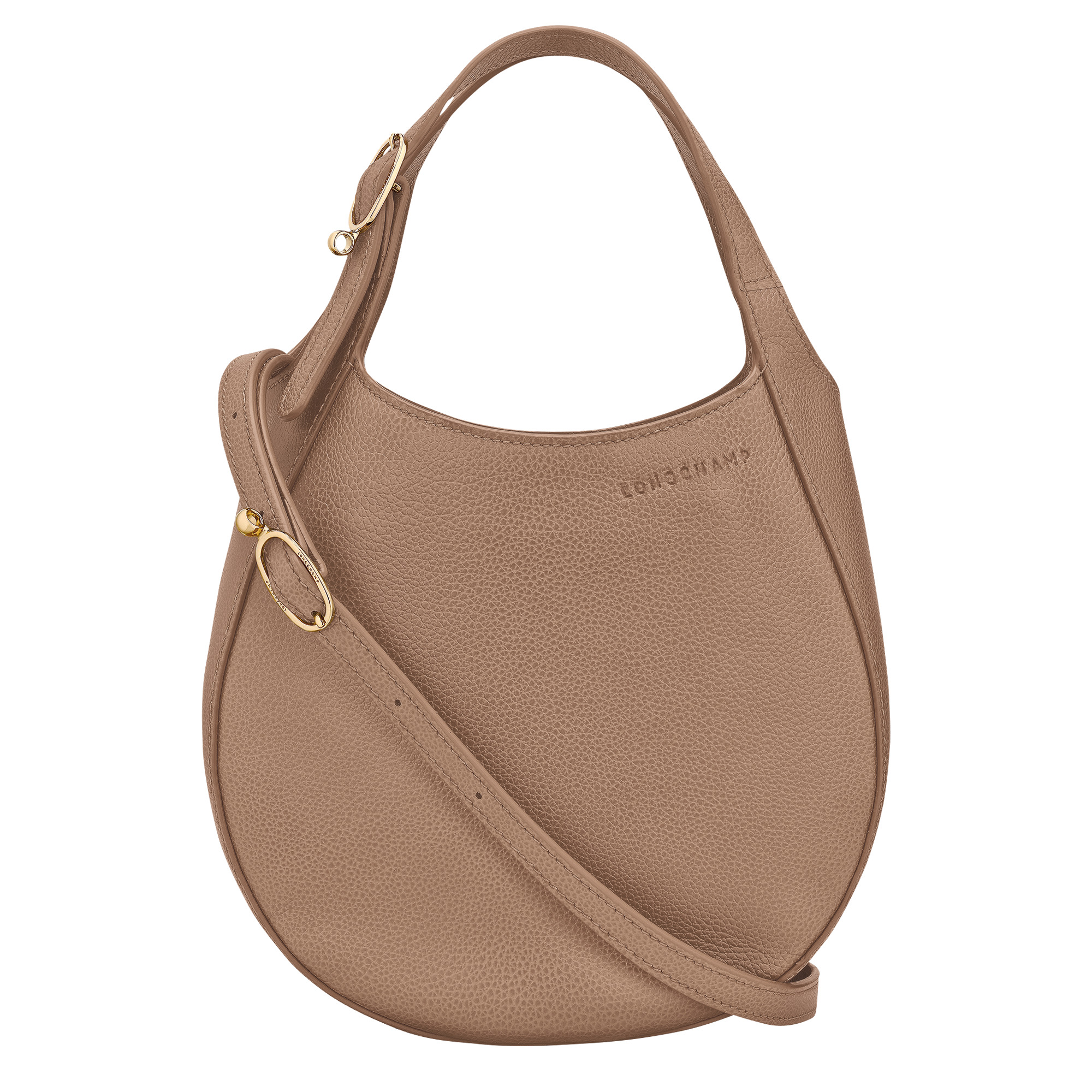 Le Foulonné S Handbag Biscuit - Leather - 4