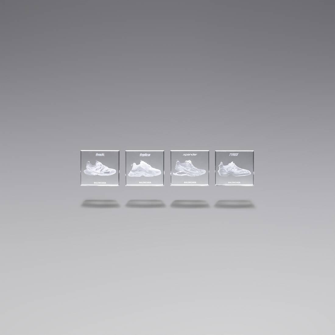 Tyrex Sneaker Laser Cube in Grey - 6