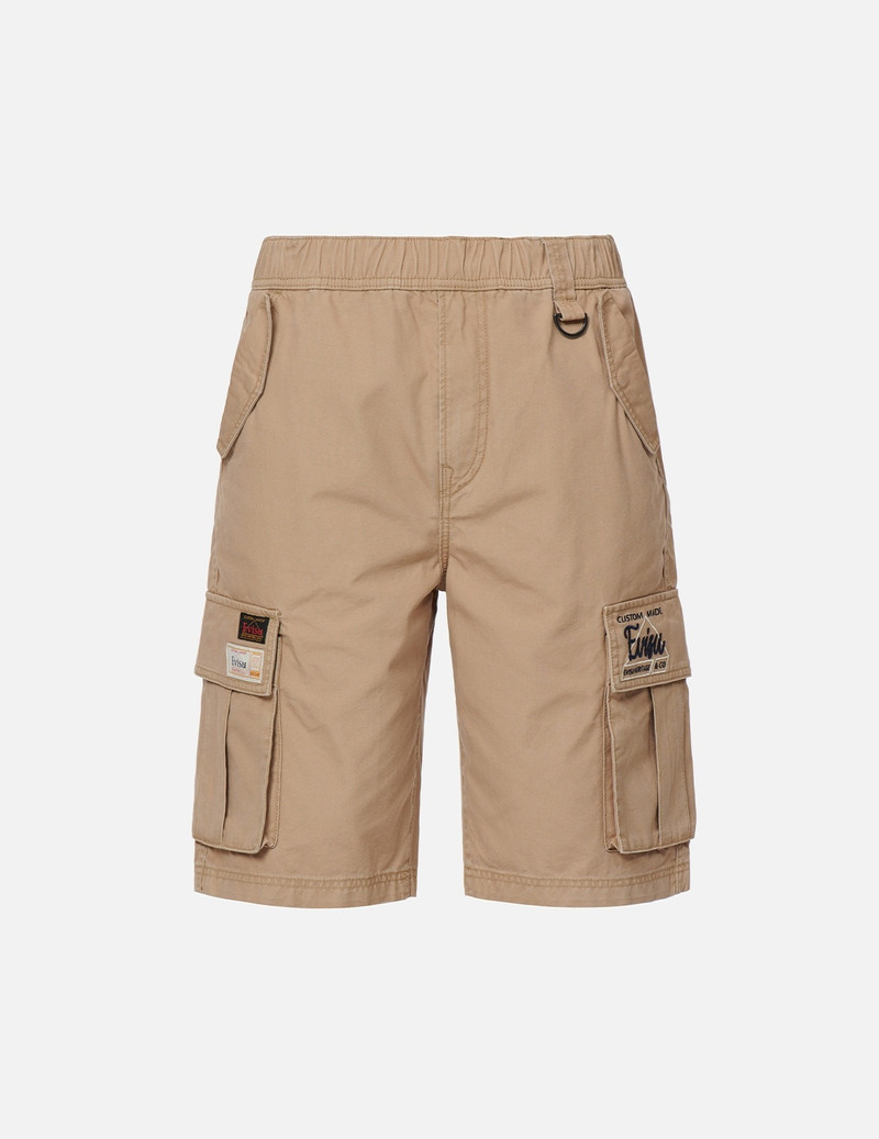EVISU GODHEAD EMBROIDERY CARGO SHORTS outlook