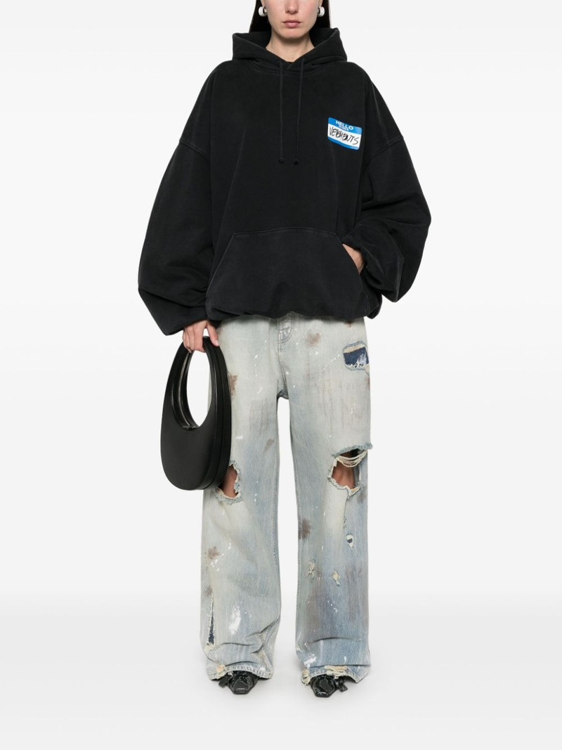VETEMENTS Trashed jeans outlook