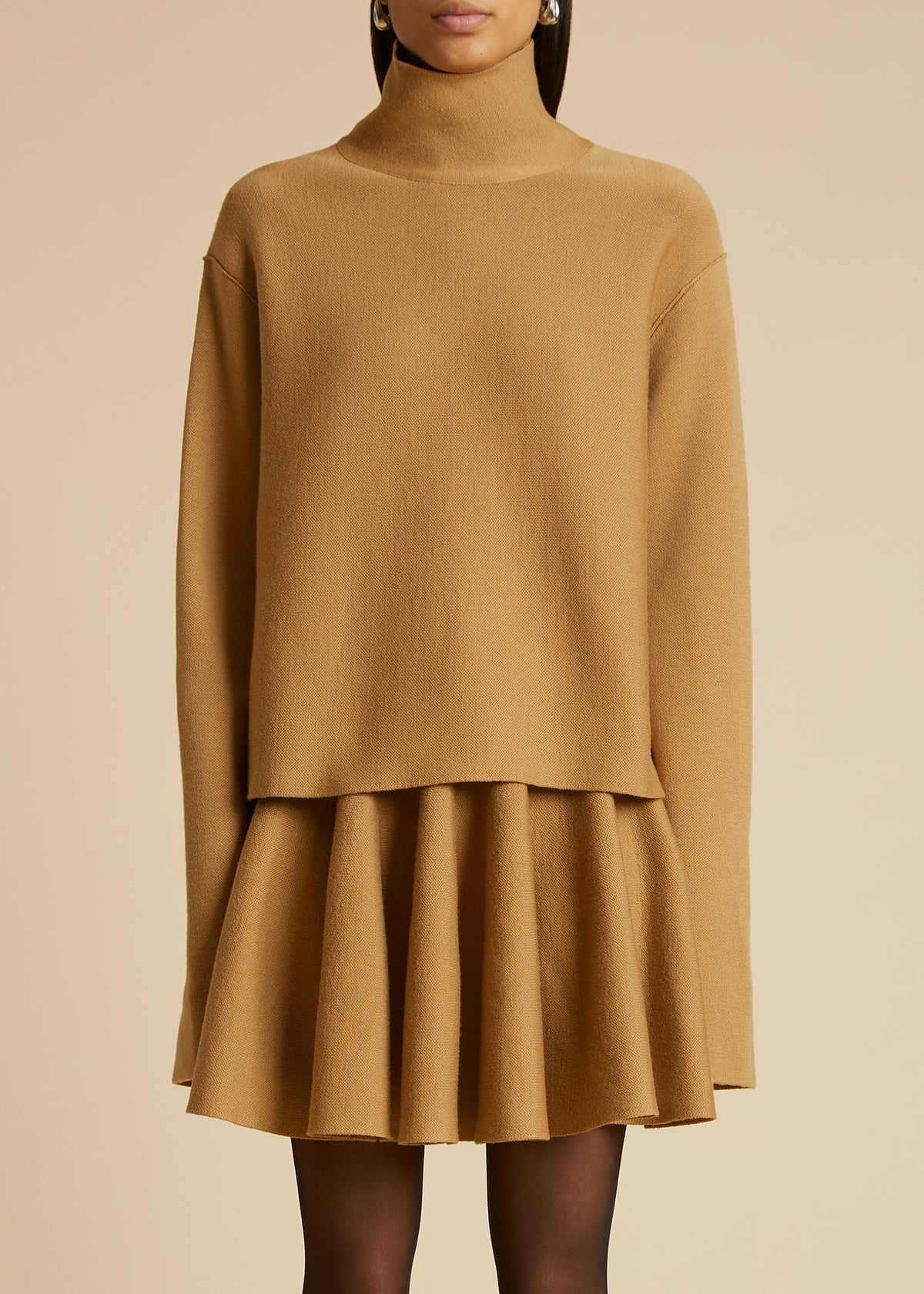 Sree Top in Nougat - 1