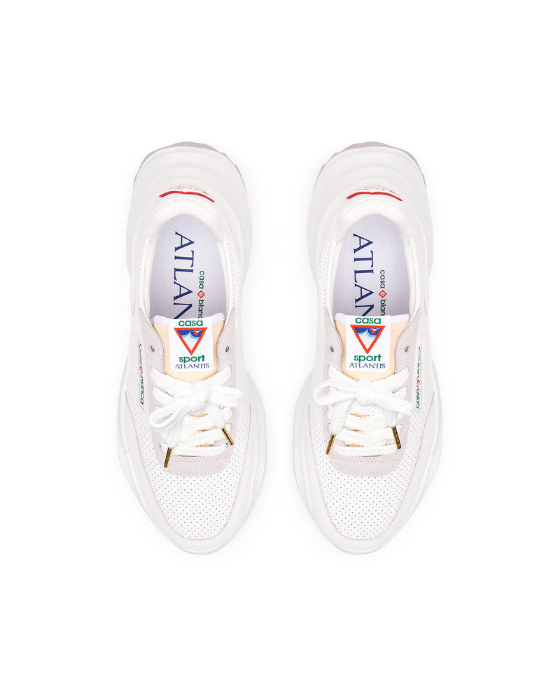Mens Atlantis White Sneaker 4