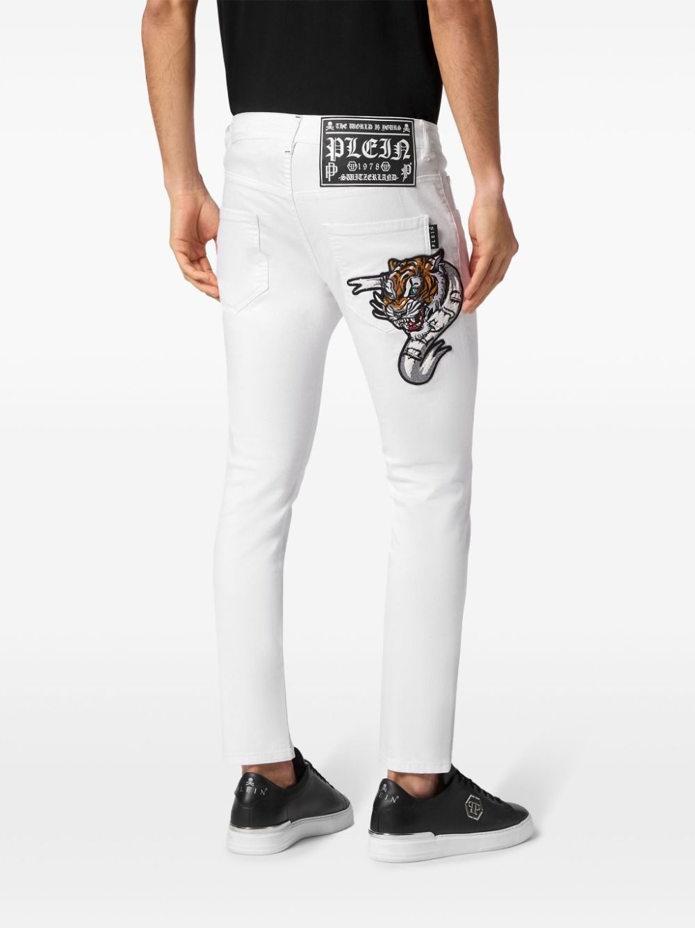 low-rise skinny jeans - 3
