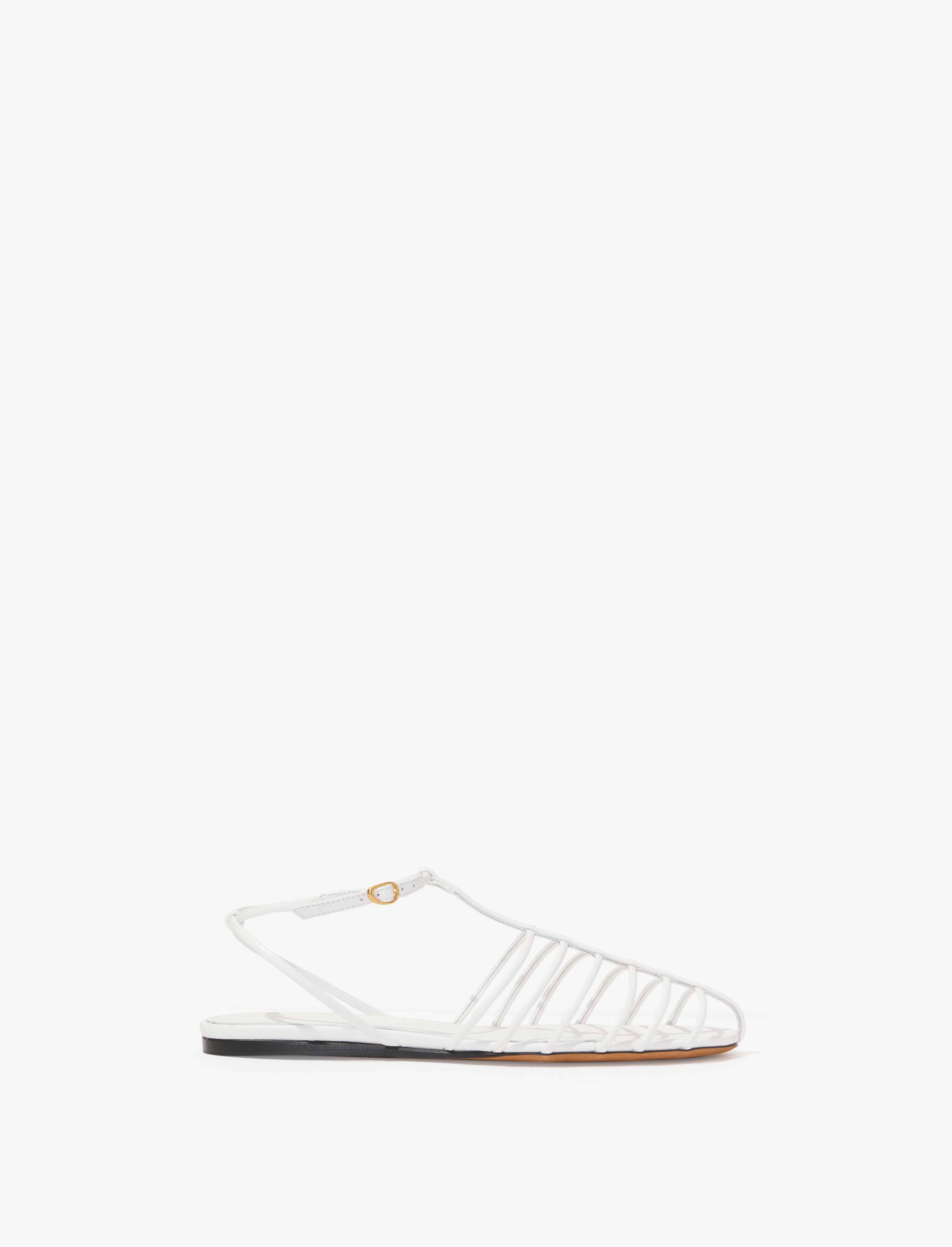 Tee Cage Flat Sandals - 1