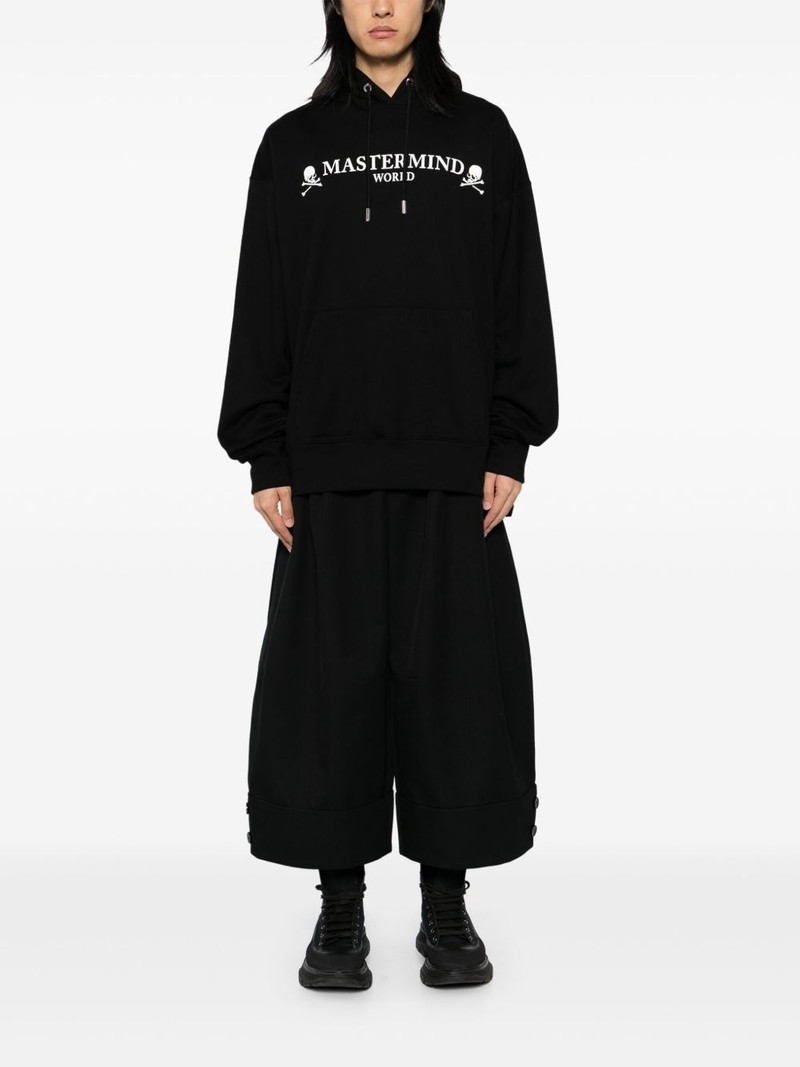 MASTERMIND WORLD logo print hoodie outlook