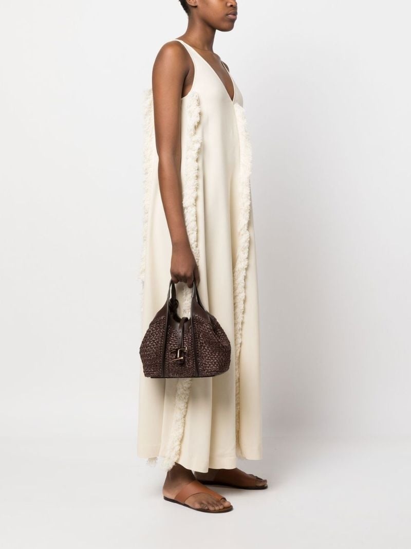 T Timeless woven tote bag - 3
